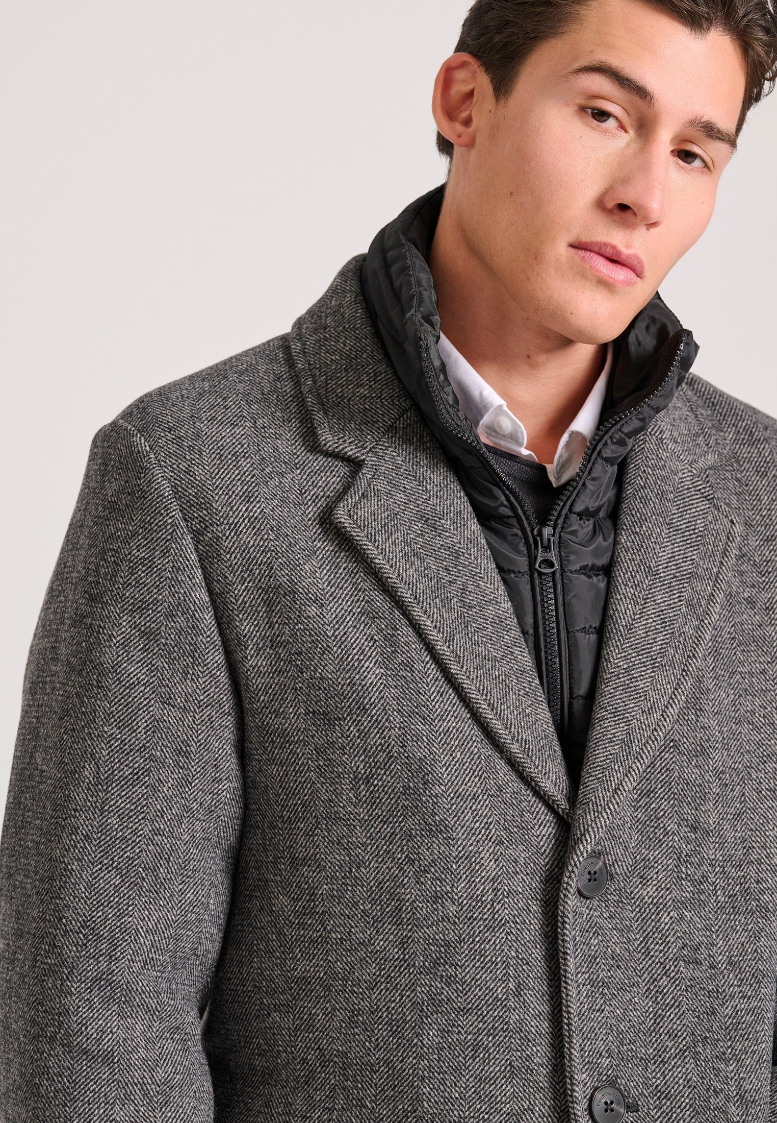 Men's Jackets Funky Buddha Gray