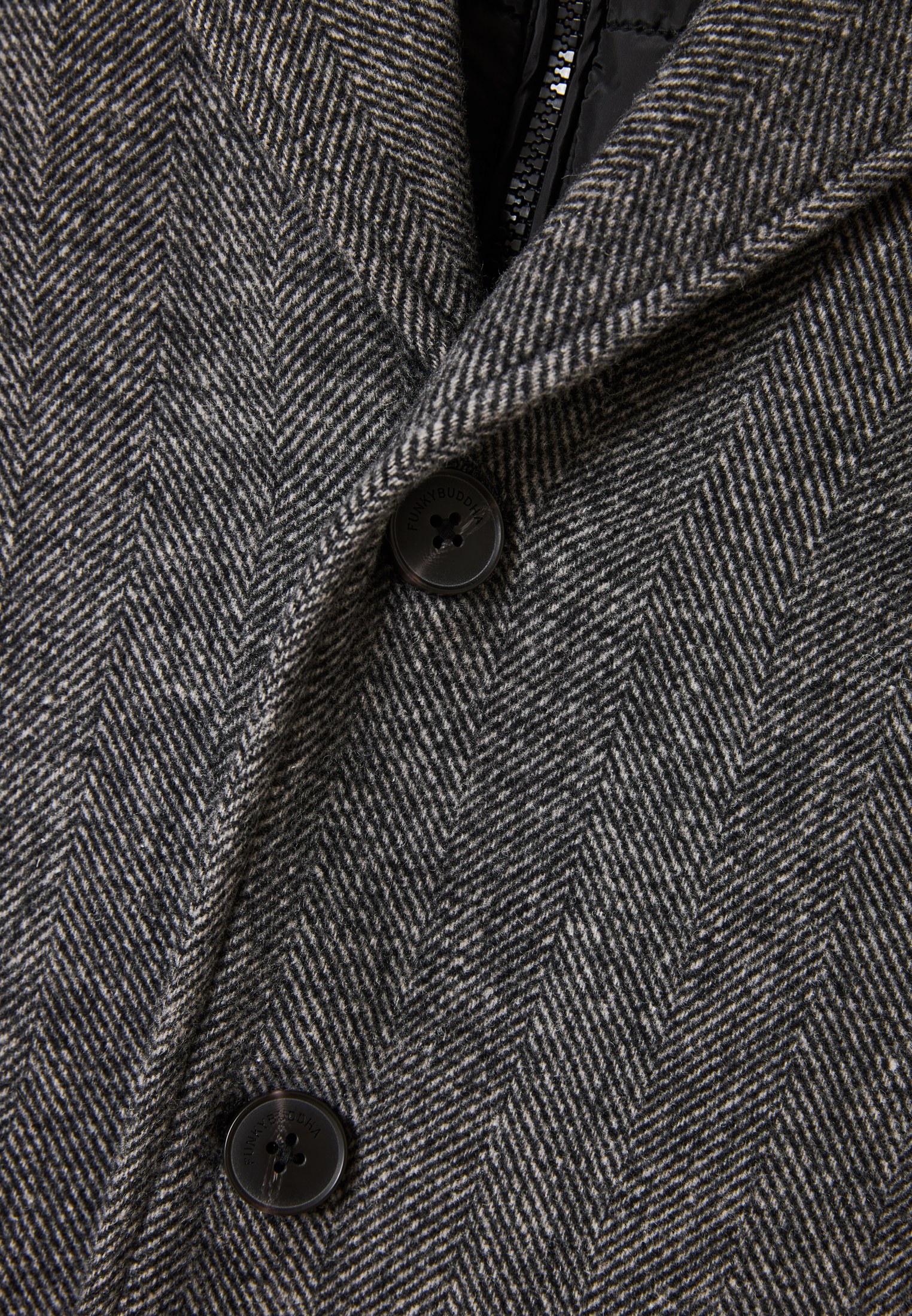 Men's Jackets Funky Buddha Gray