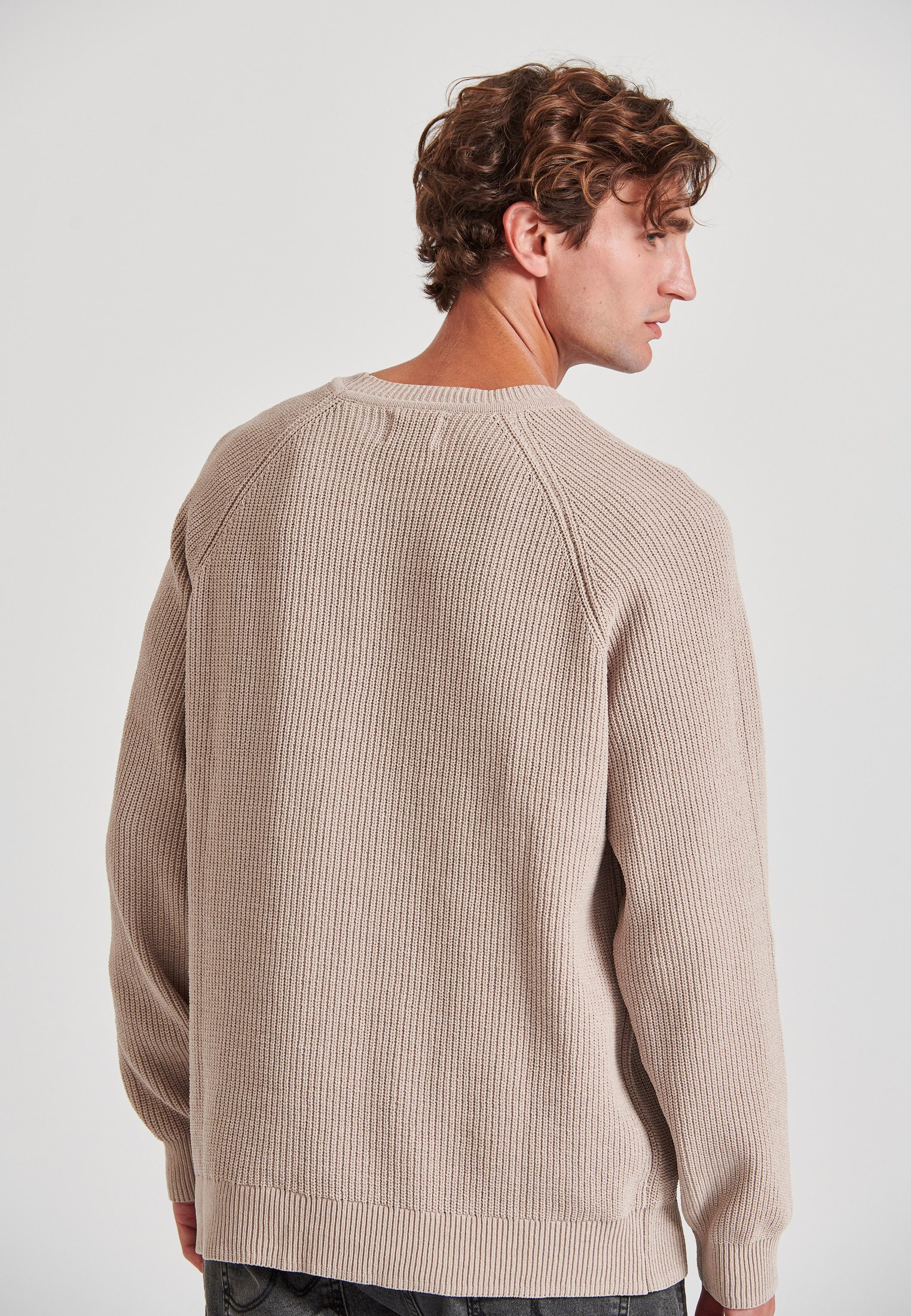 Ανδρική relaxed fit chenille μπλούζα