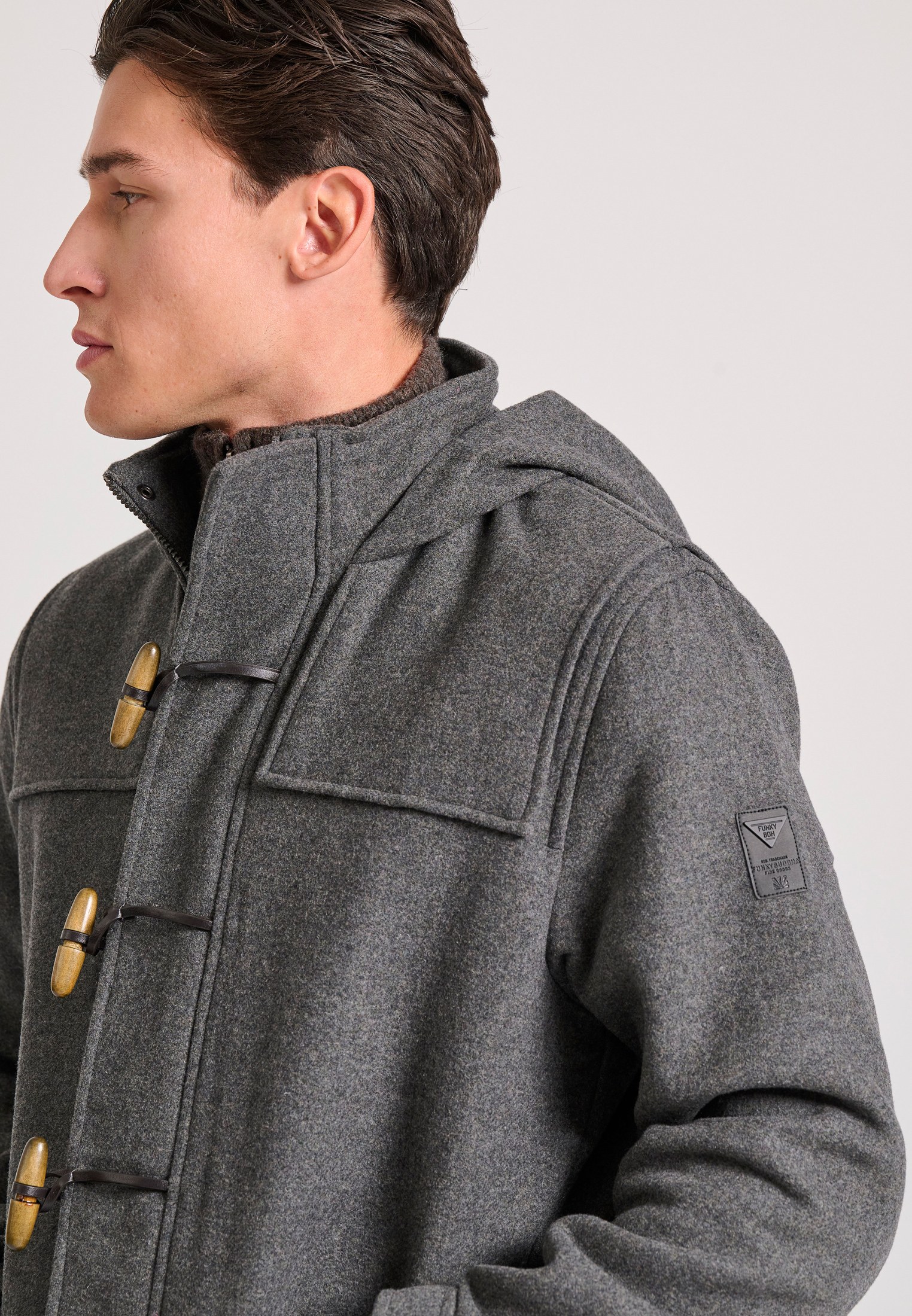 Men's Jackets Funky Buddha Gray