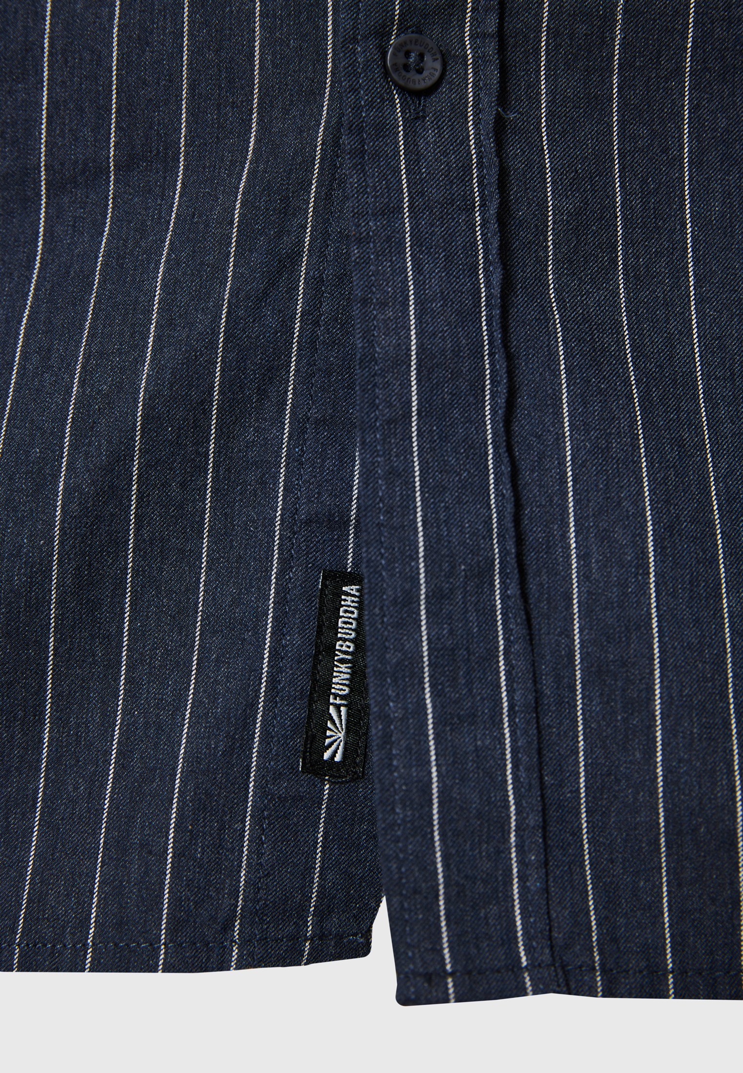 Men's Shirts Funky Buddha Navy