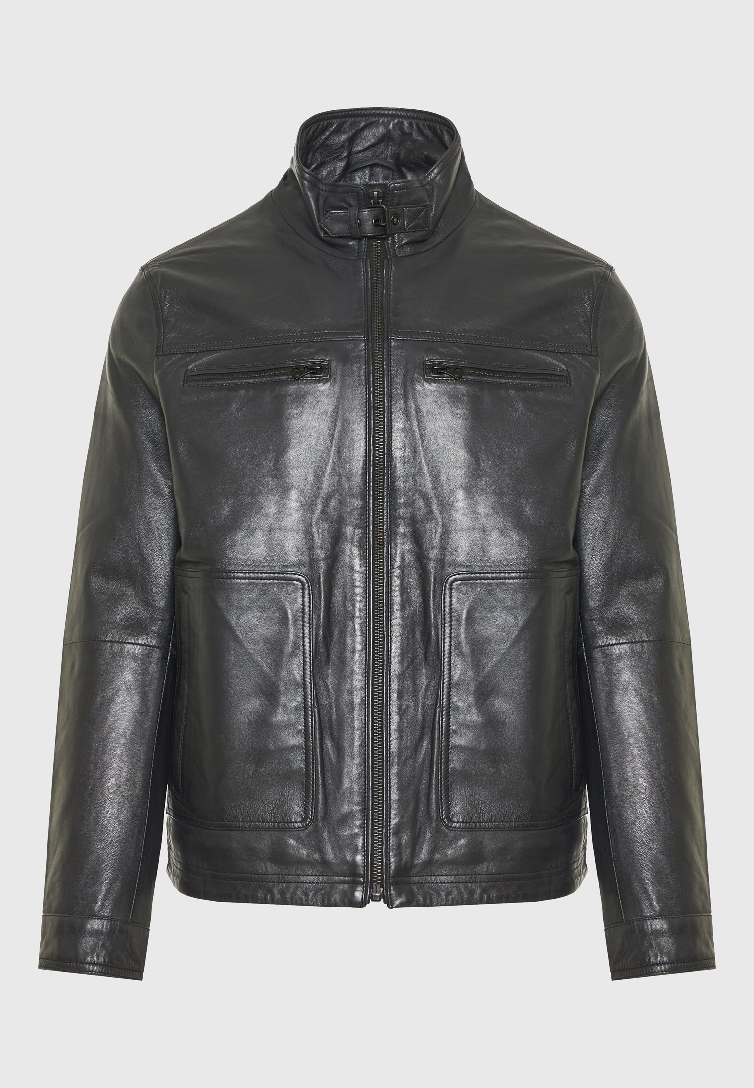Ανδρικό δερμάτινο jacket (Sheepskin) φωτογραφία