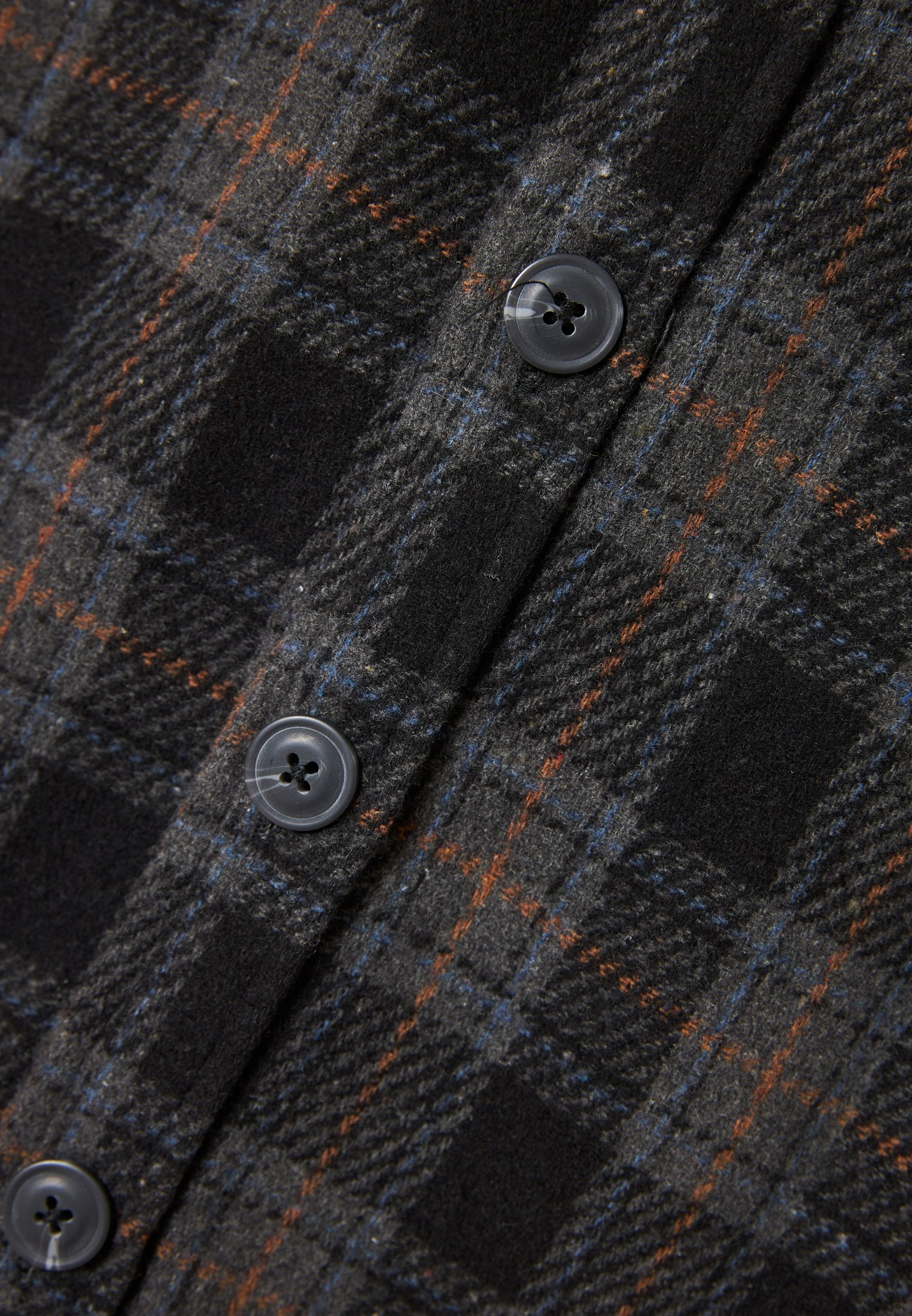 Overshirt flannel καρό πουκάμισο φωτογραφία