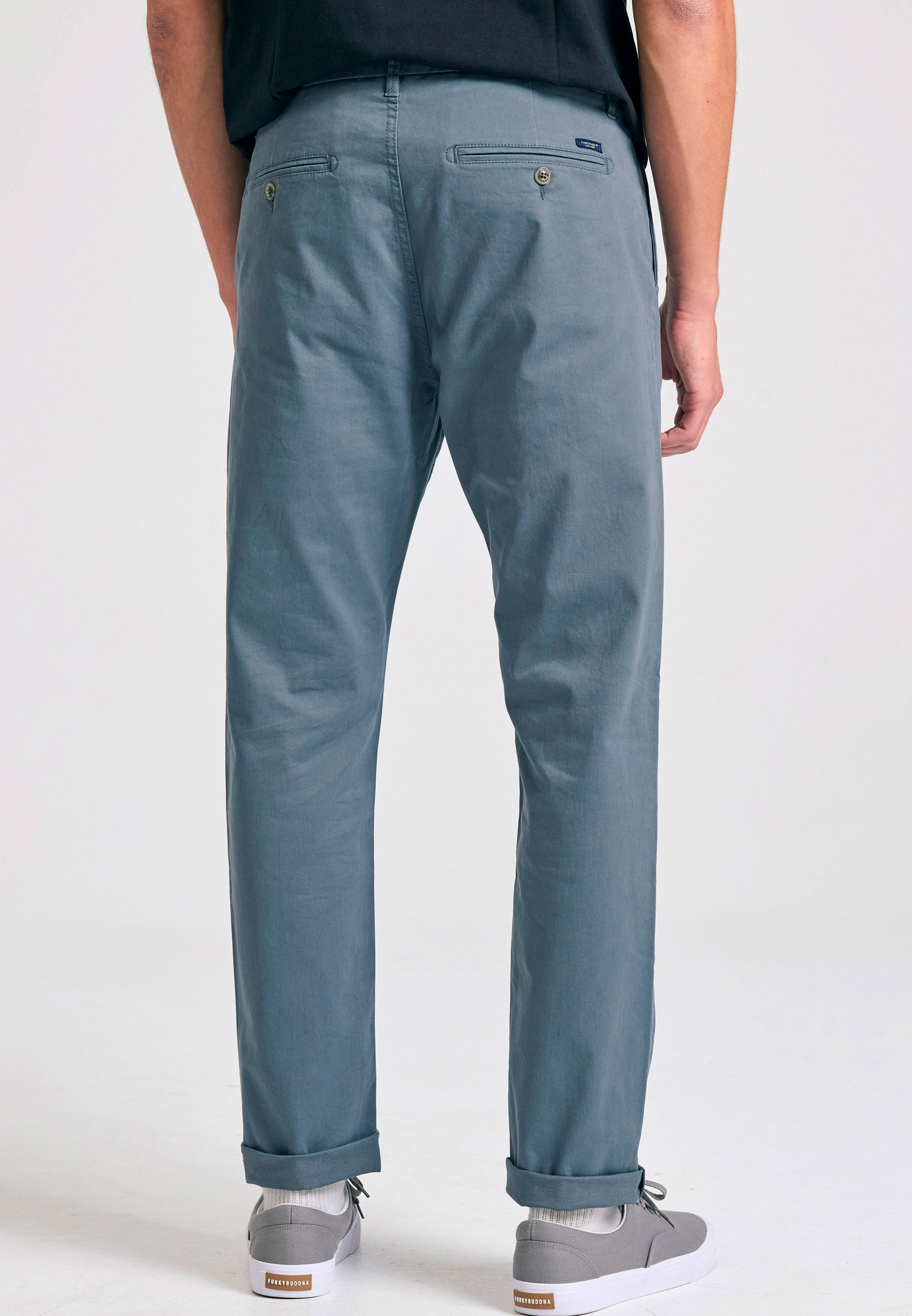 Men's Trousers Funky Buddha Gray