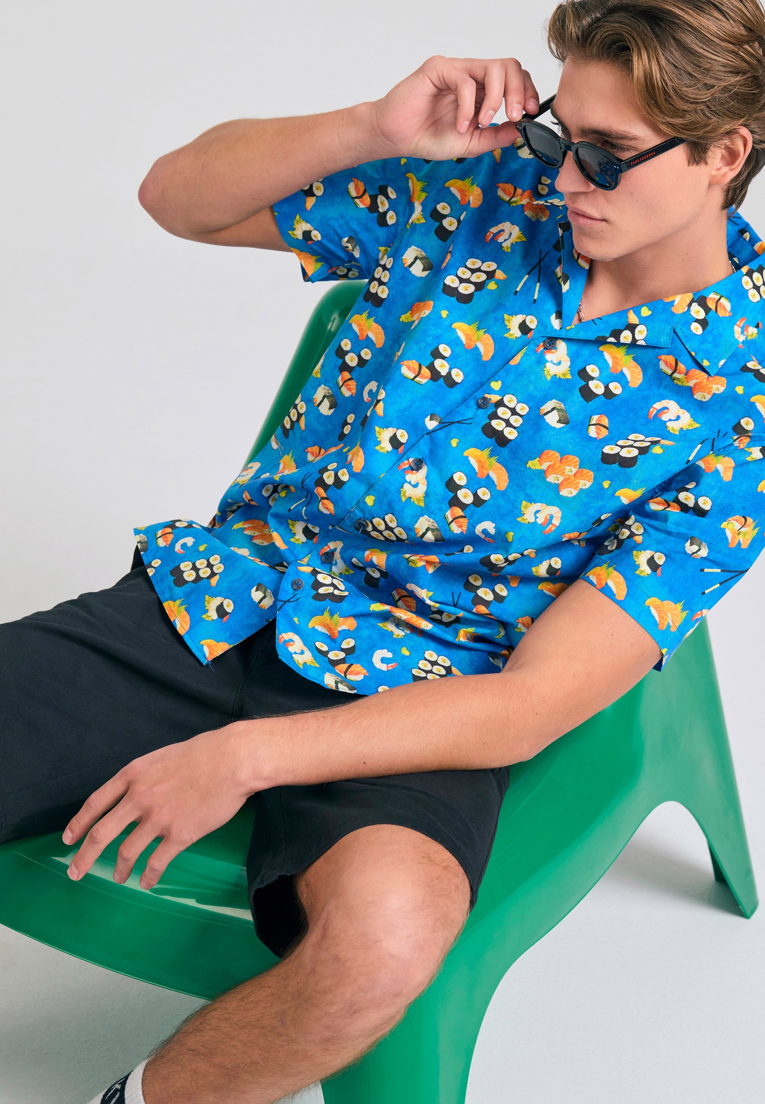 Men's Trousers Funky Buddha Black