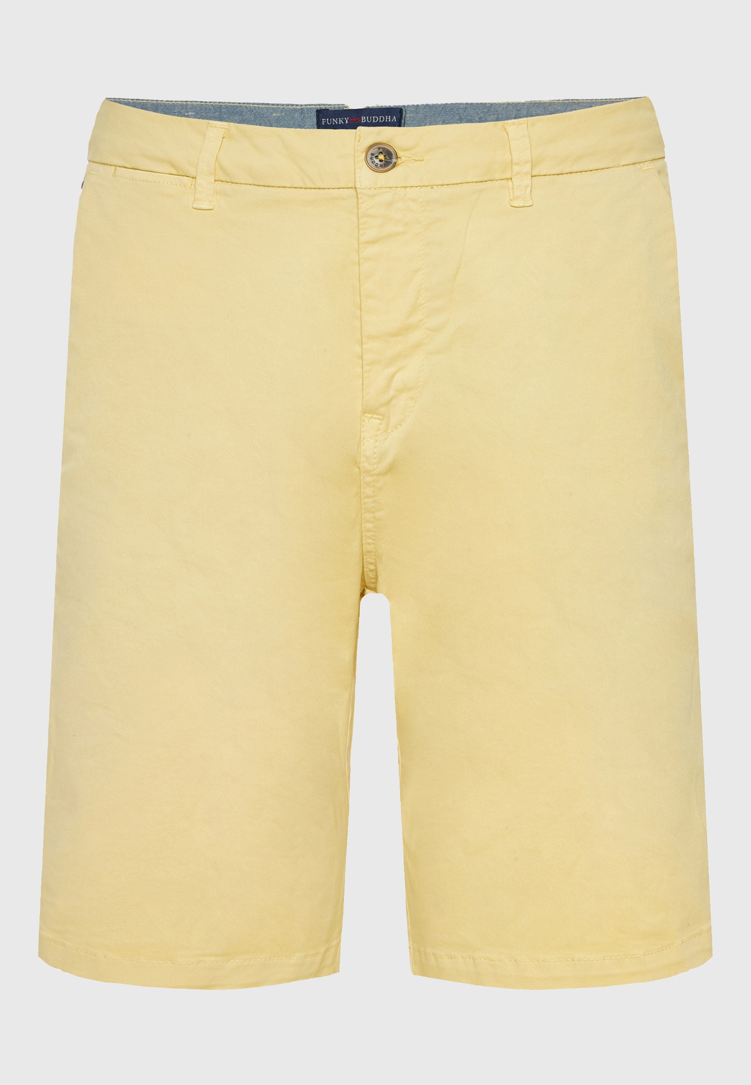 Men's Trousers Funky Buddha Yellow