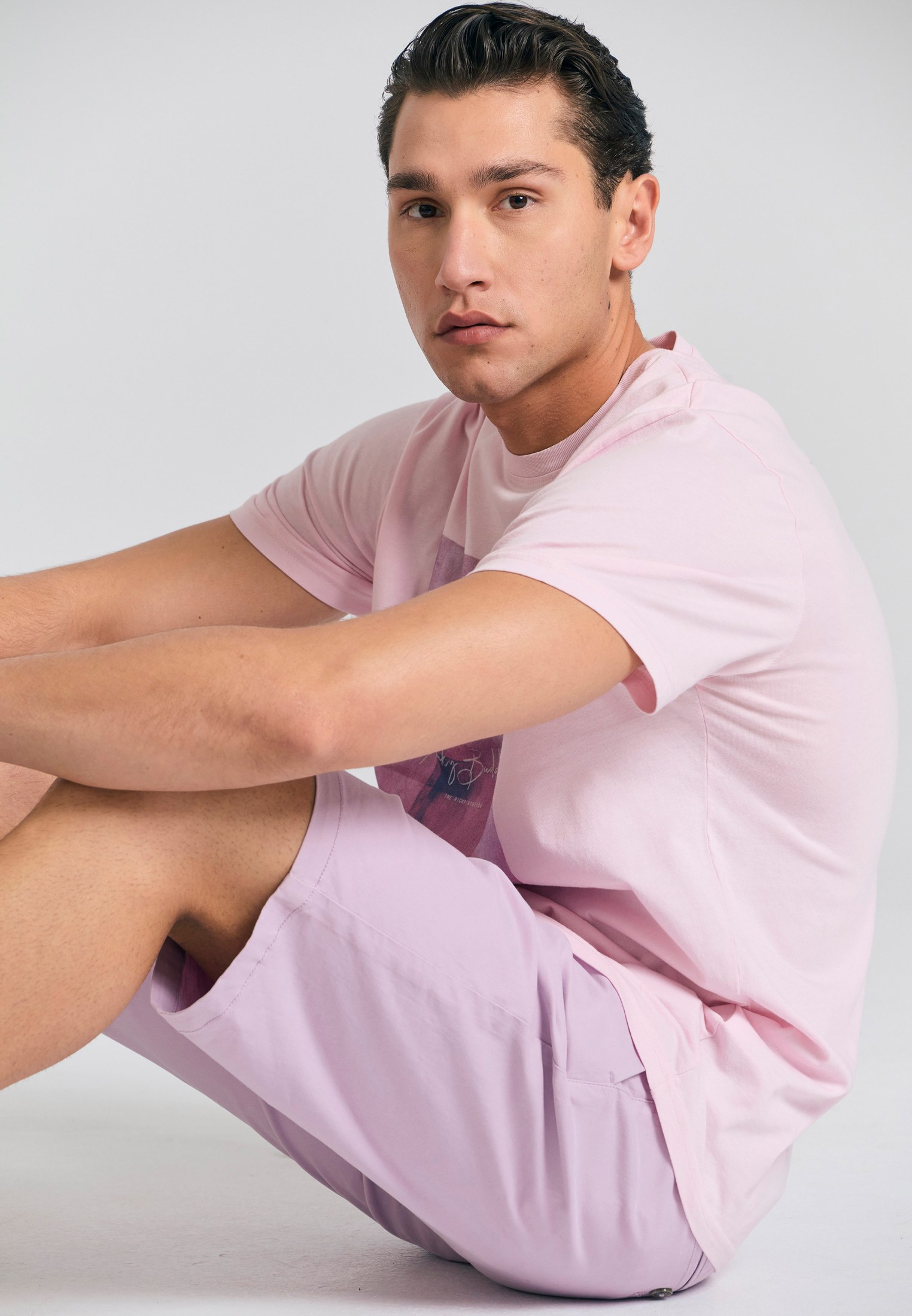 Men's Trousers Funky Buddha Pink