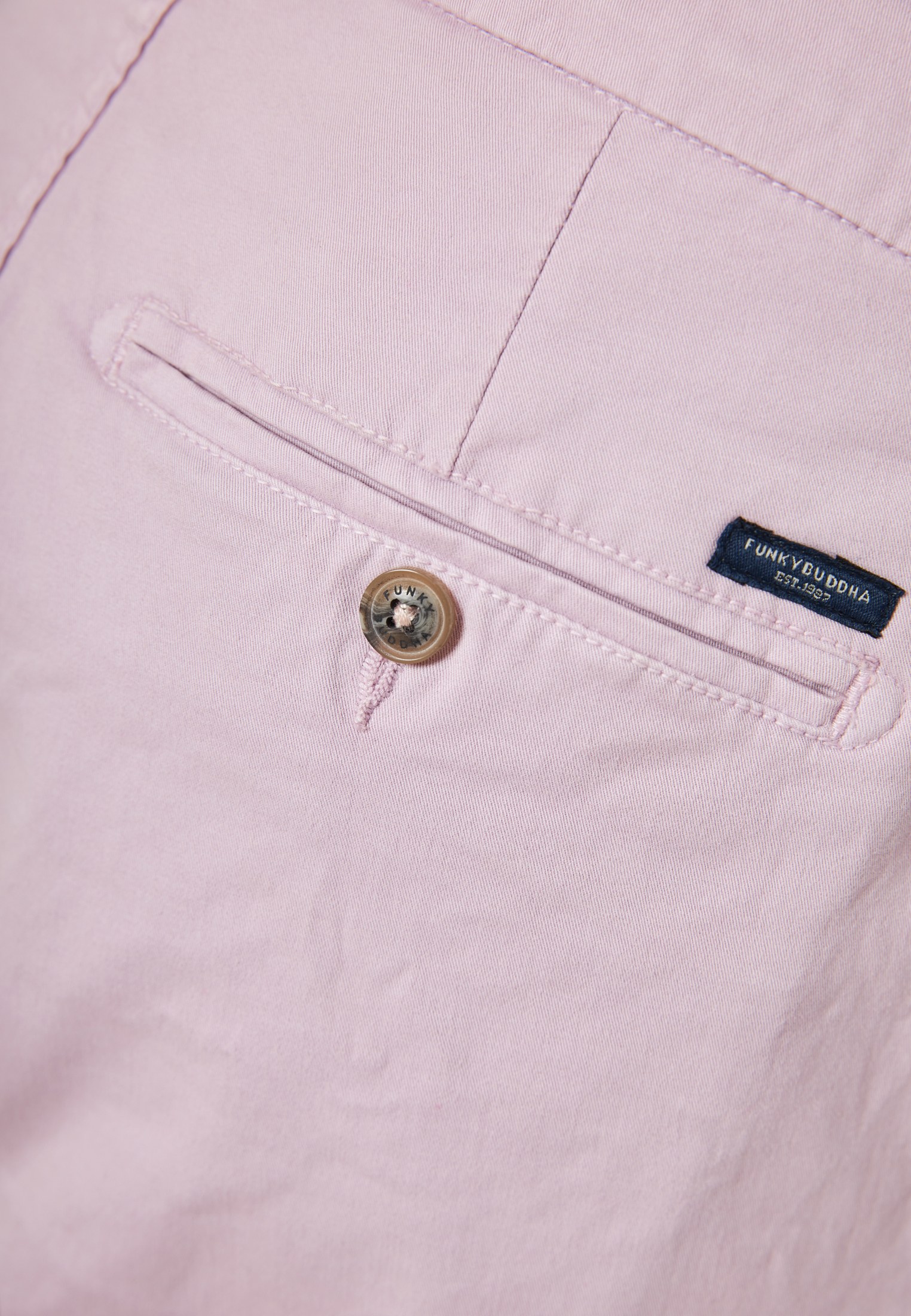 Men's Trousers Funky Buddha Pink