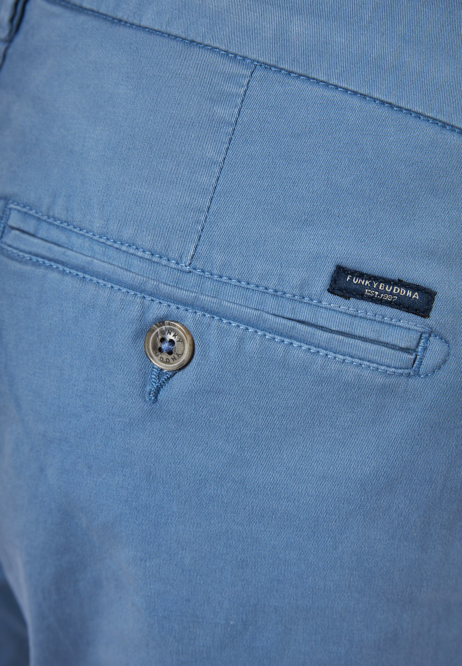 Men's Trousers Funky Buddha Blue