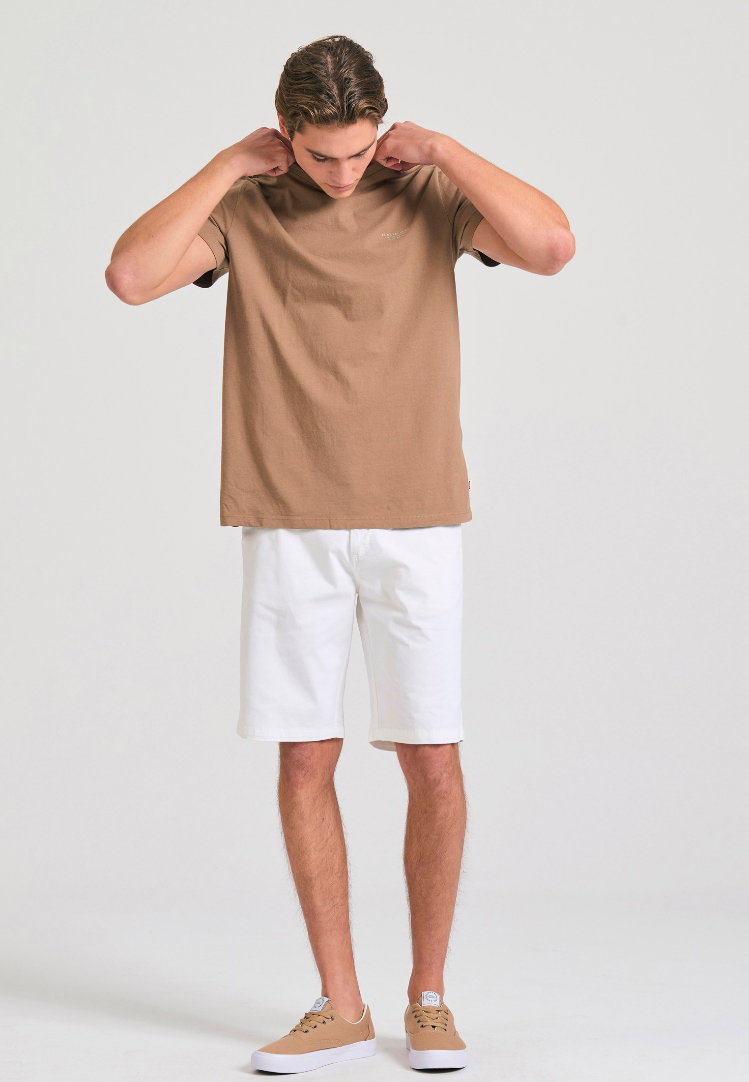 Men's T-Shirts Funky Buddha Brown