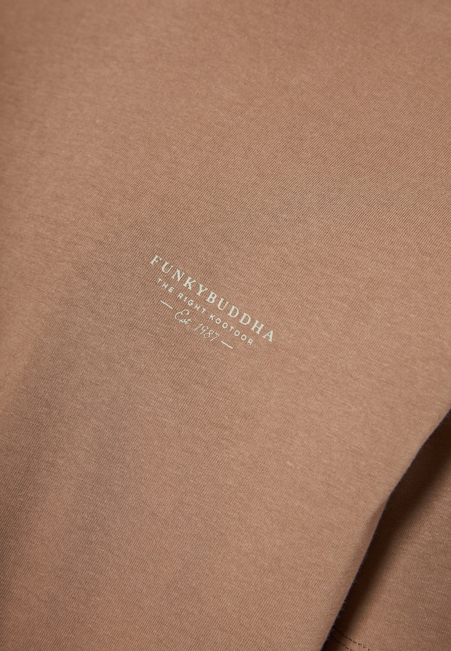 Men's T-Shirts Funky Buddha Brown