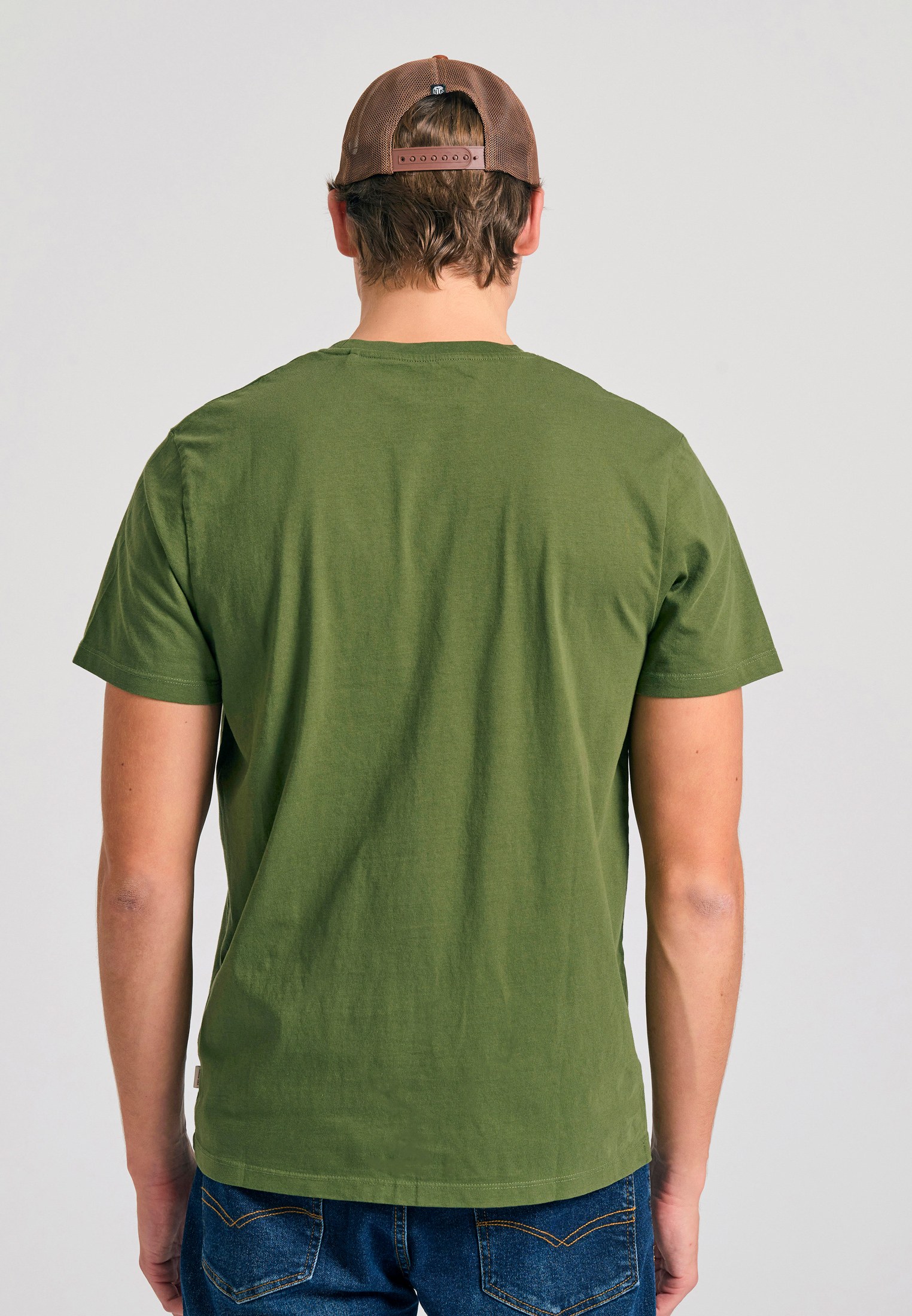 Men's T-Shirts Funky Buddha Khaki