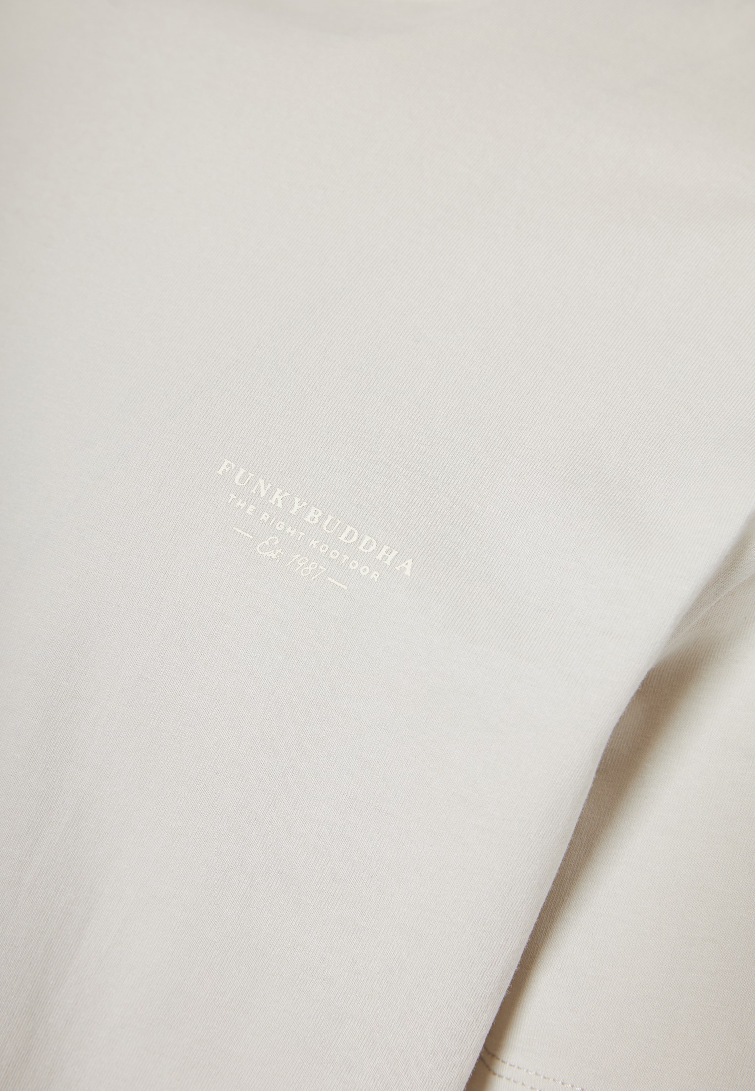 Men's T-Shirts Funky Buddha Beige