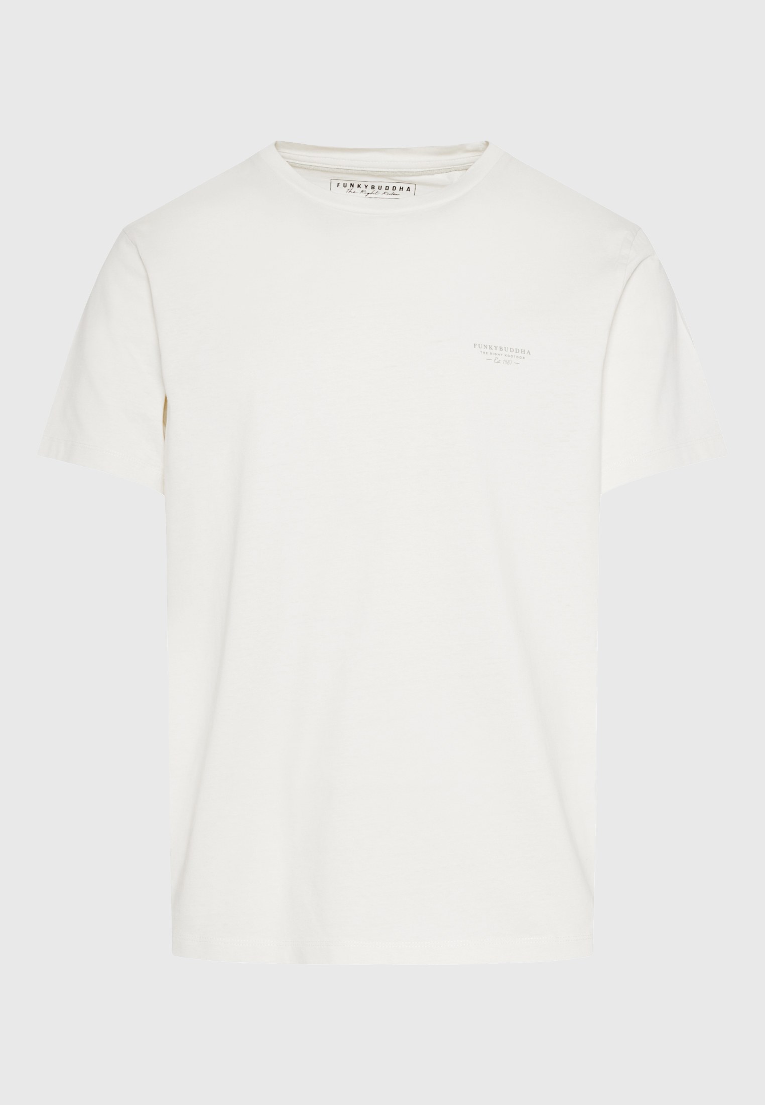 Men's T-Shirts Funky Buddha White