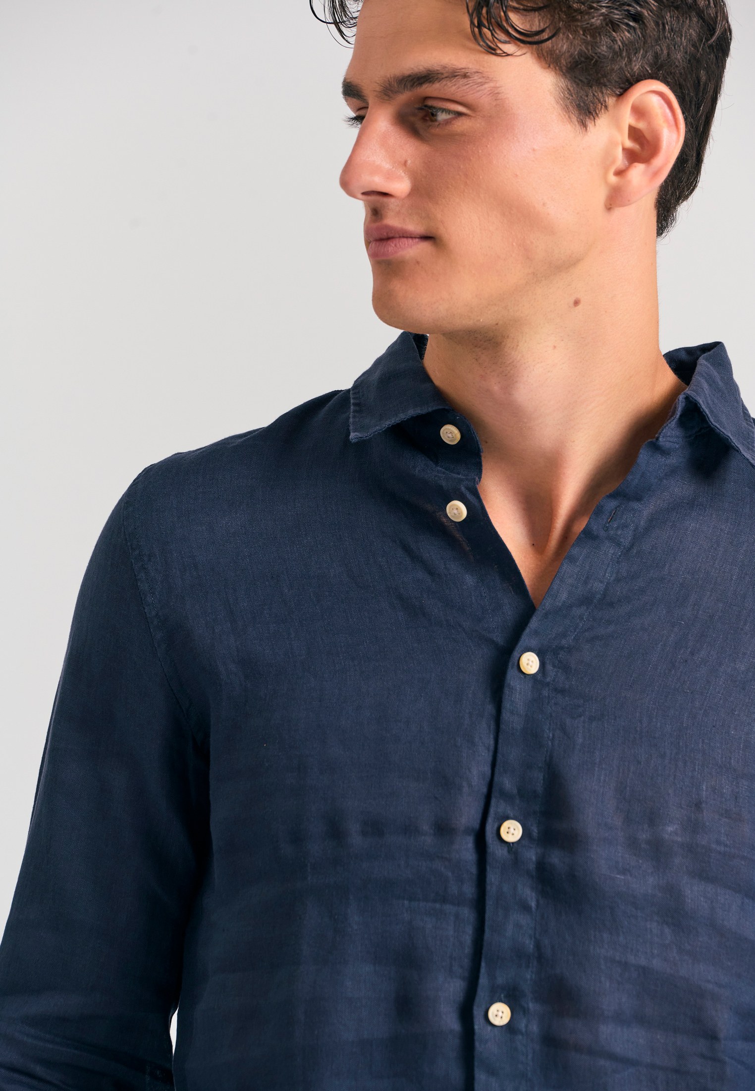 Men's Shirts Funky Buddha Navy