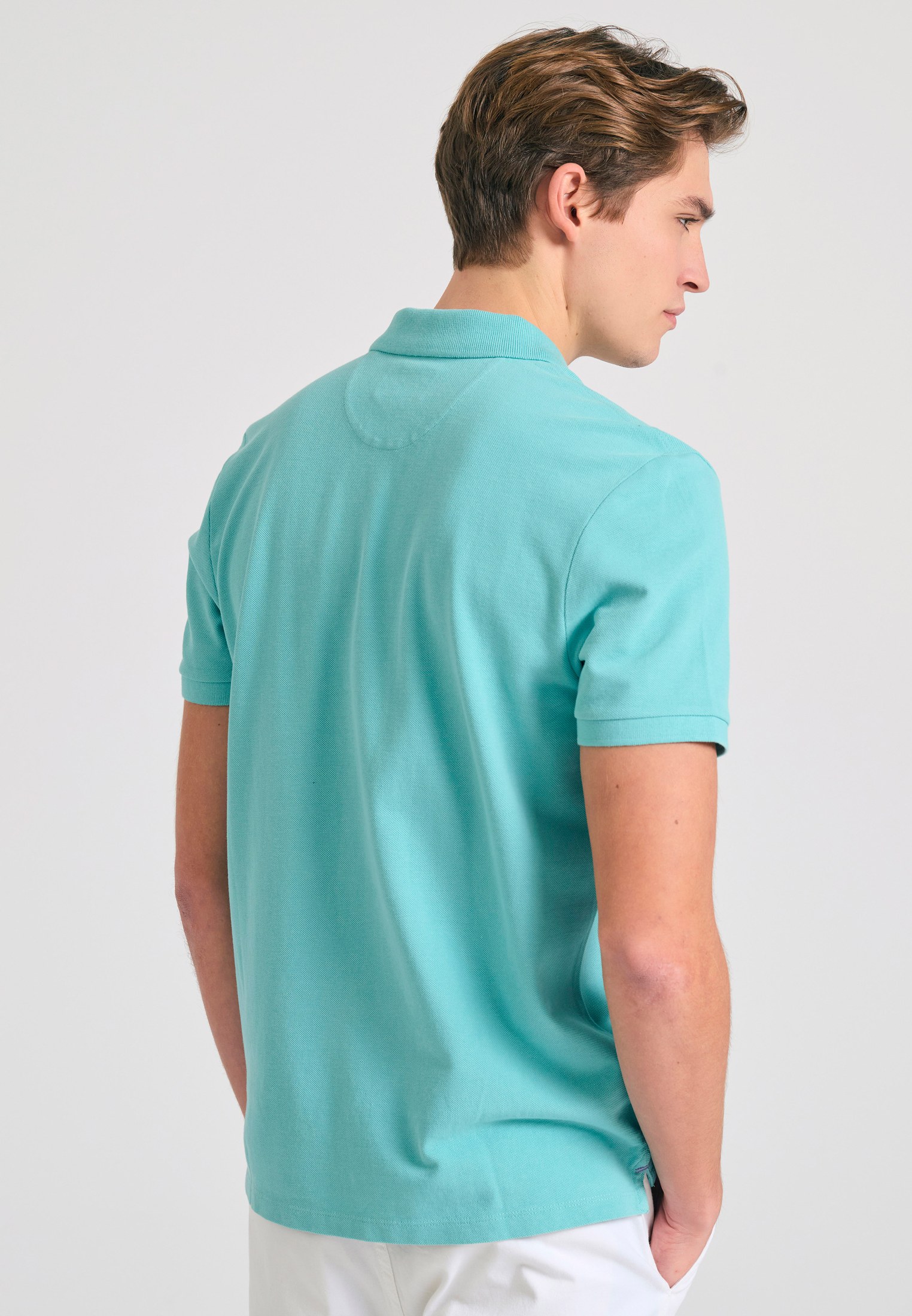 Men's Polo Shirts Funky Buddha Blue