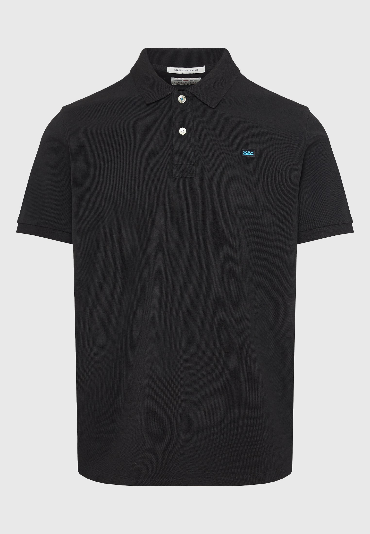 Men's Polo Shirts Funky Buddha Black