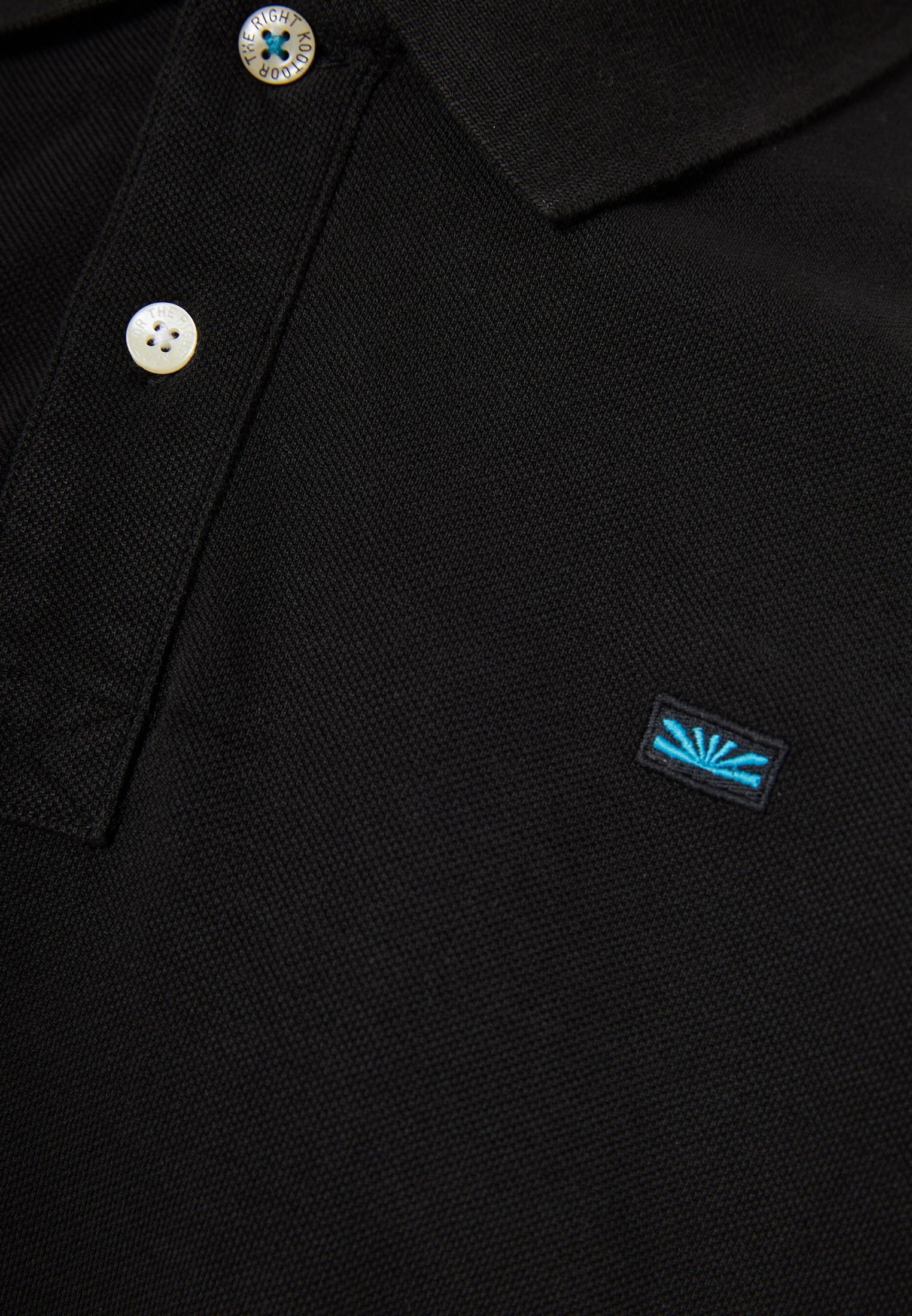 Men's Polo Shirts Funky Buddha Black