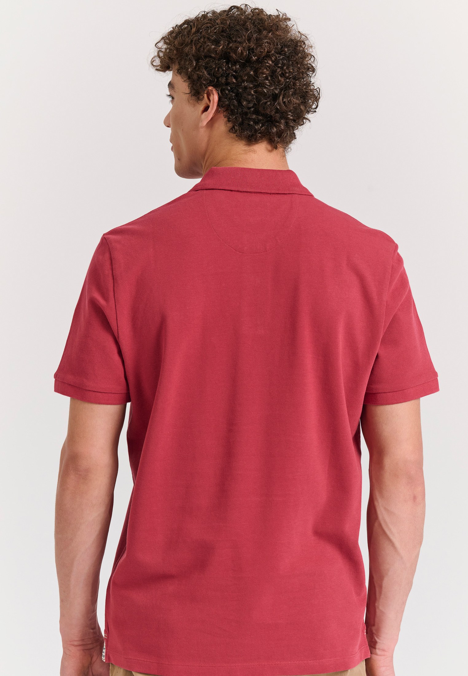 Men's Polo Shirts Funky Buddha Red