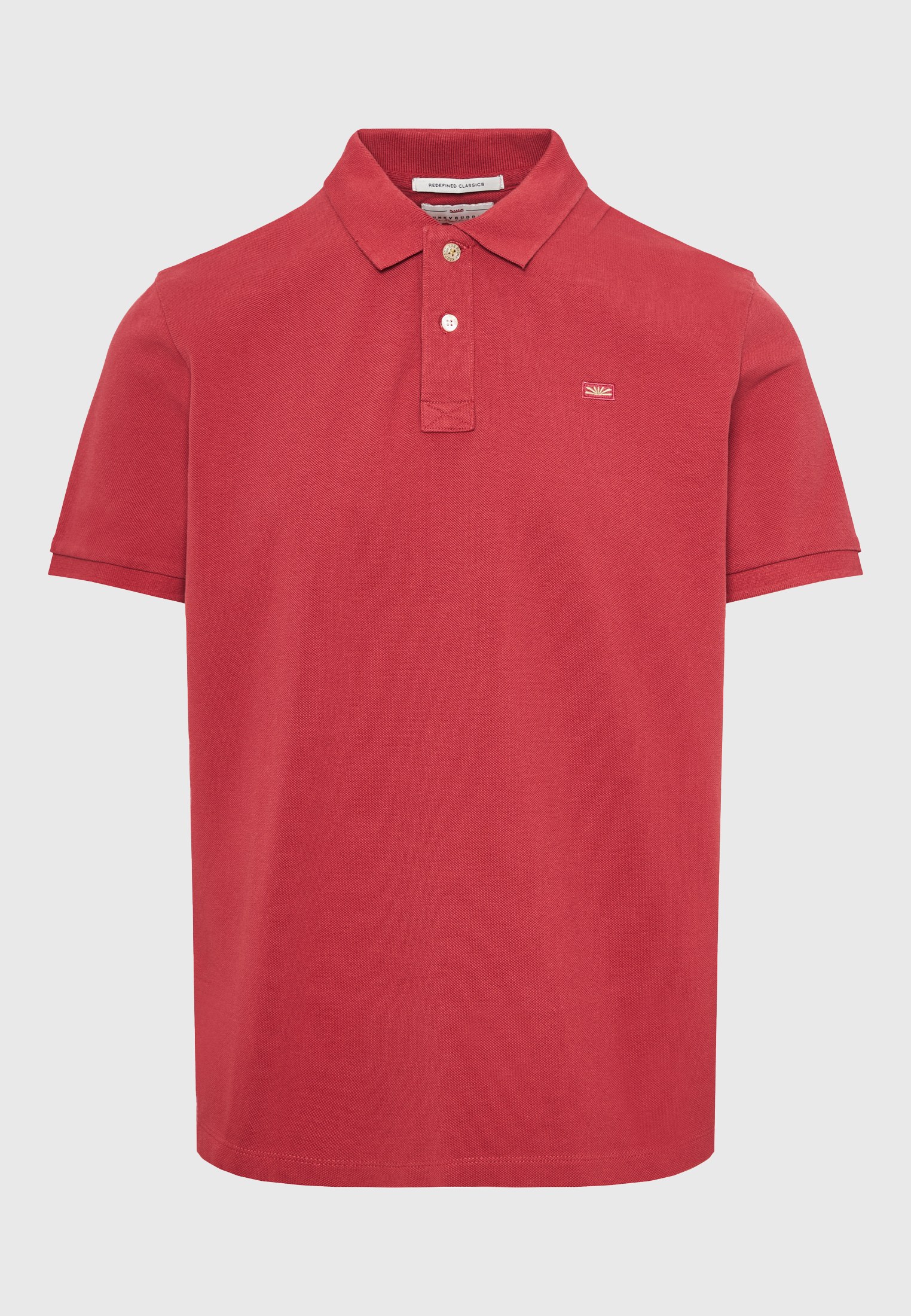 Men's Polo Shirts Funky Buddha Red