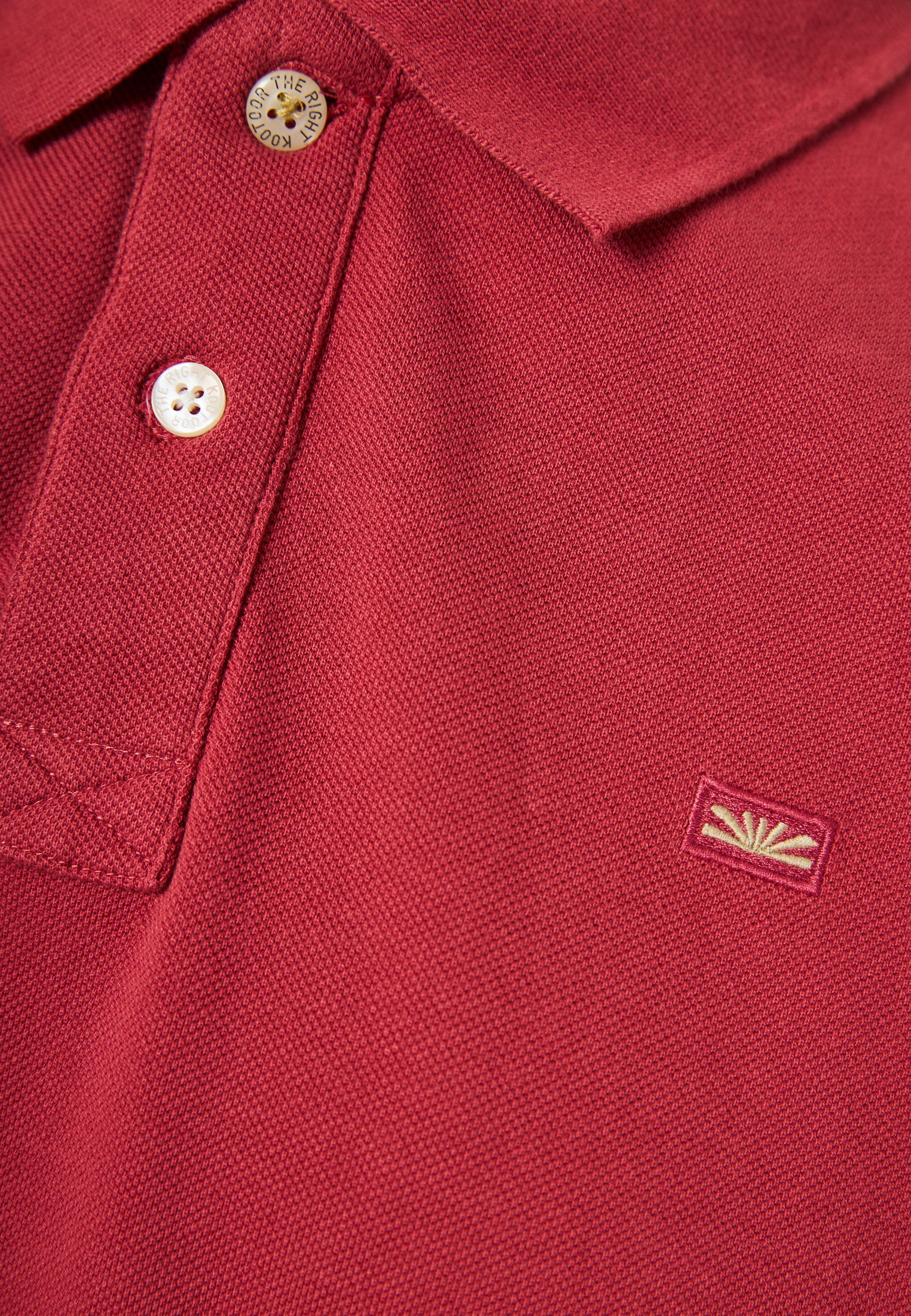 Men's Polo Shirts Funky Buddha Red