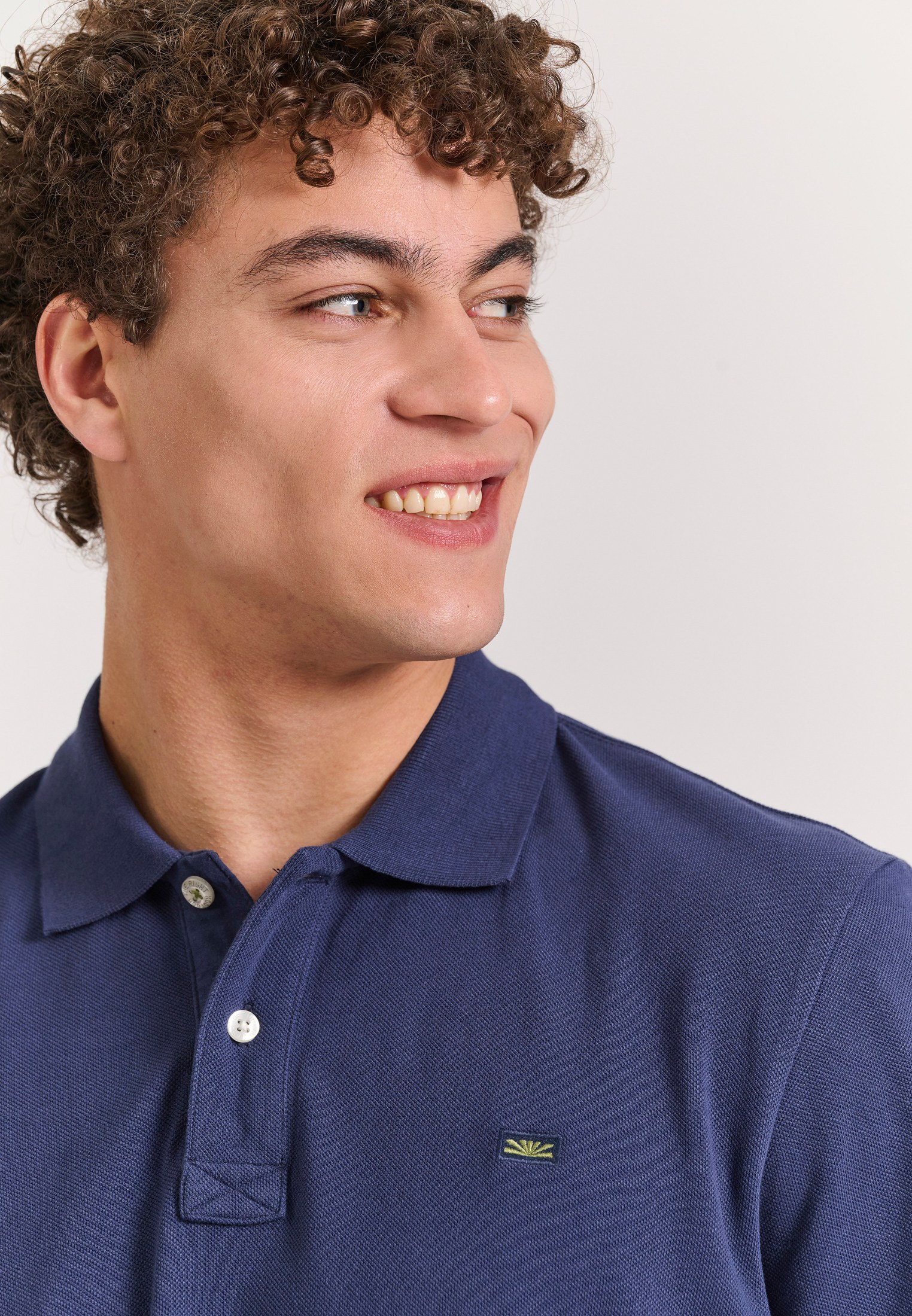 Men's Polo Shirts Funky Buddha Navy