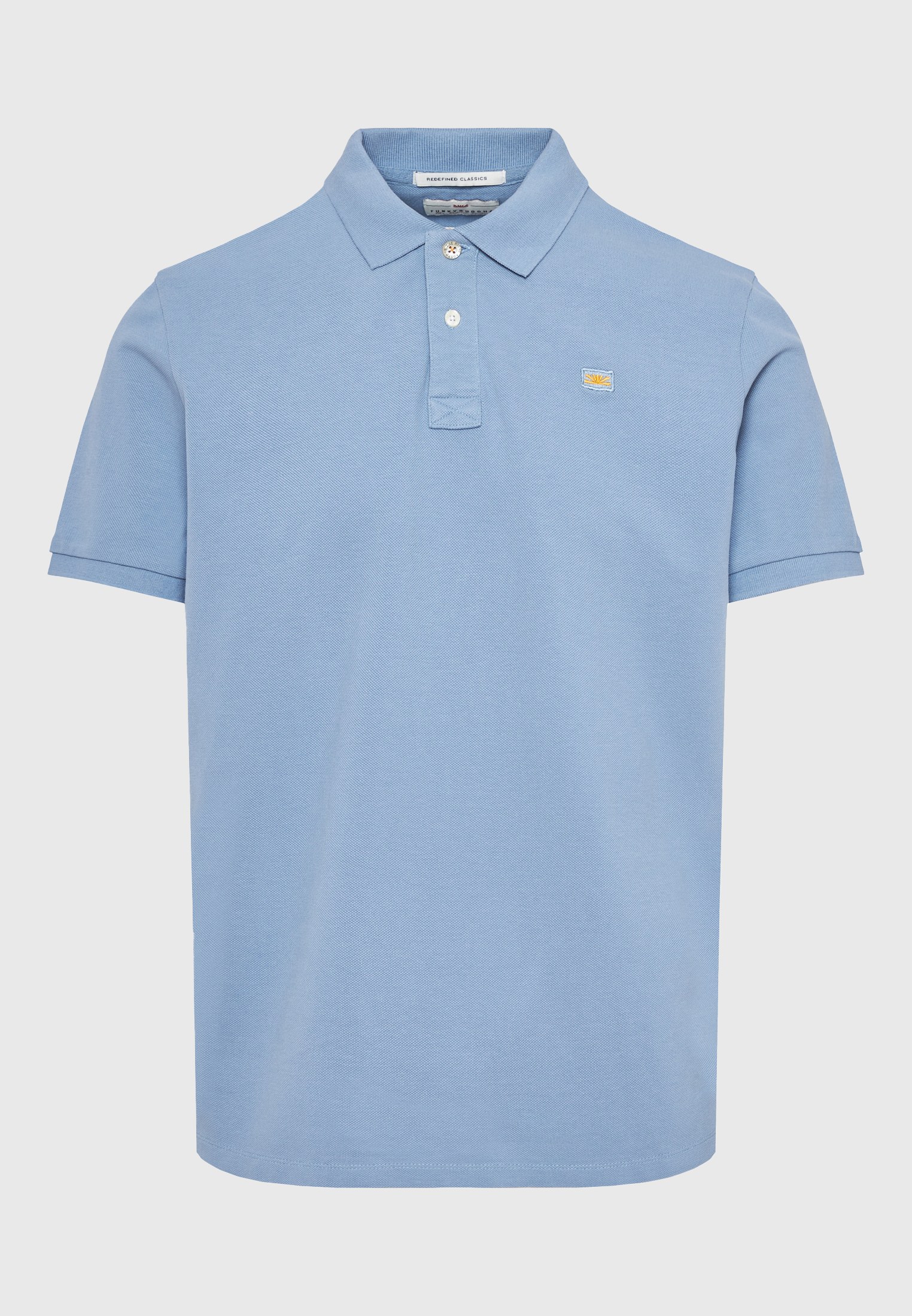 Men's Polo Shirts Funky Buddha Blue