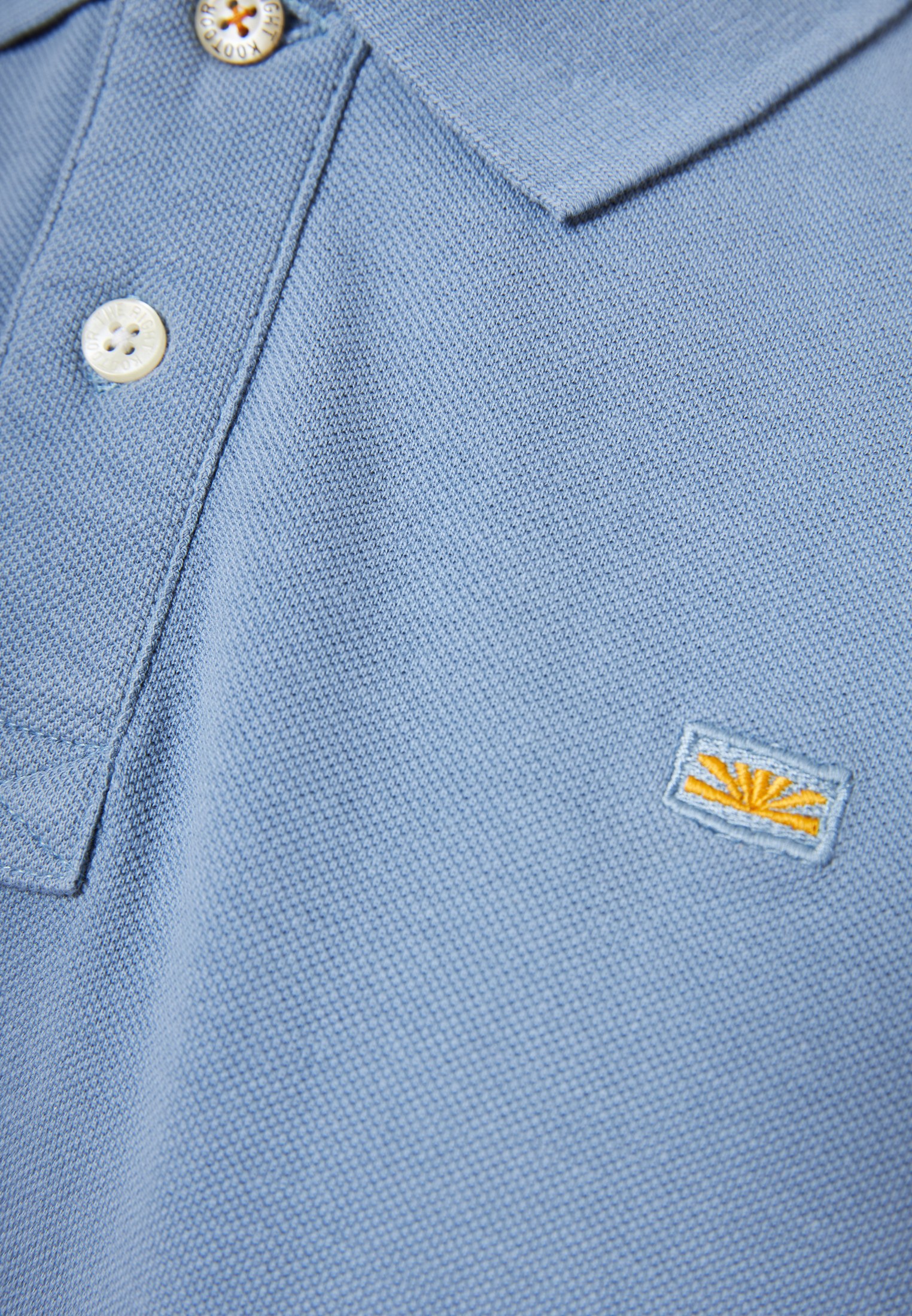 Men's Polo Shirts Funky Buddha Blue