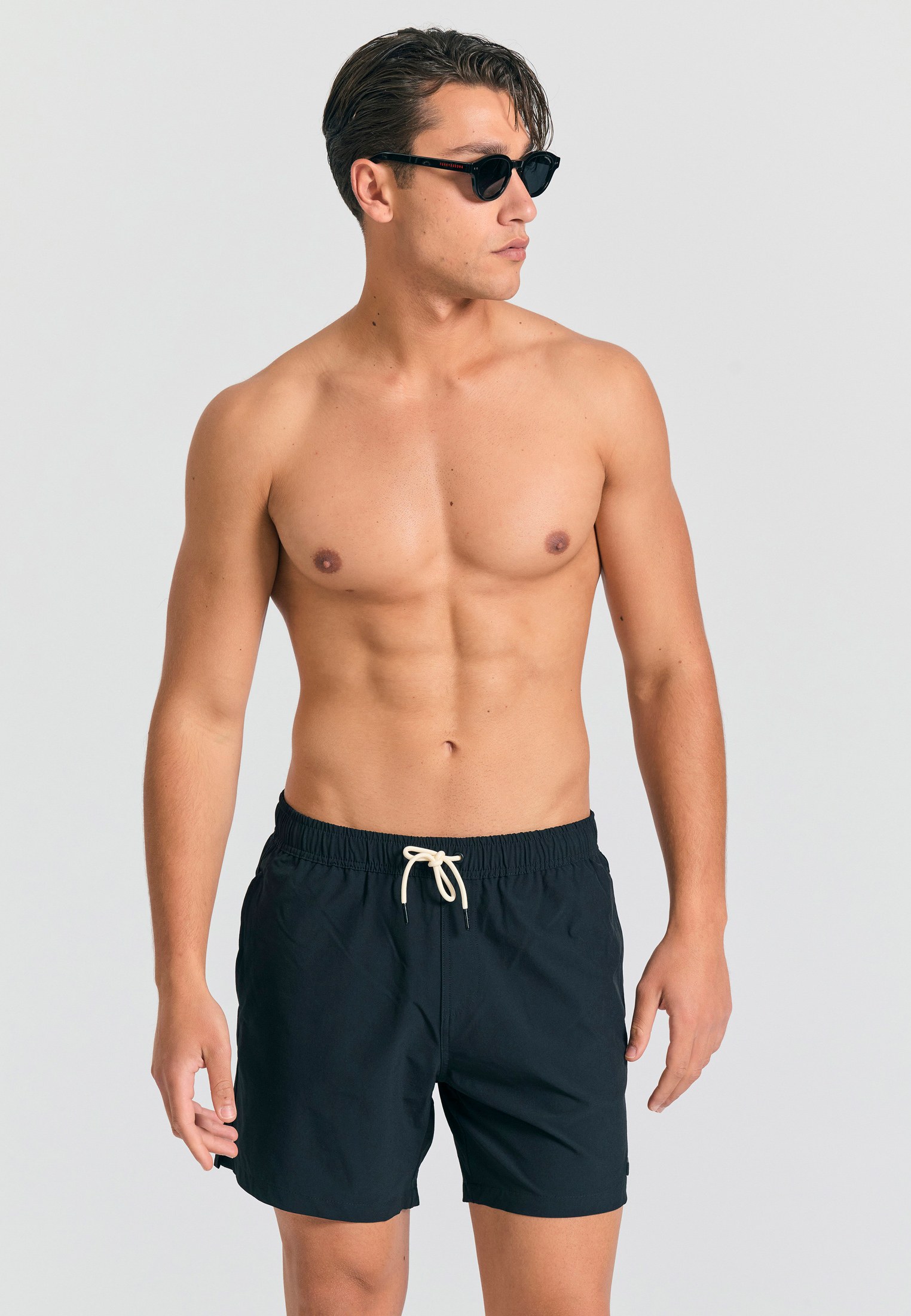 Men's Swim Shorts Funky Buddha Black