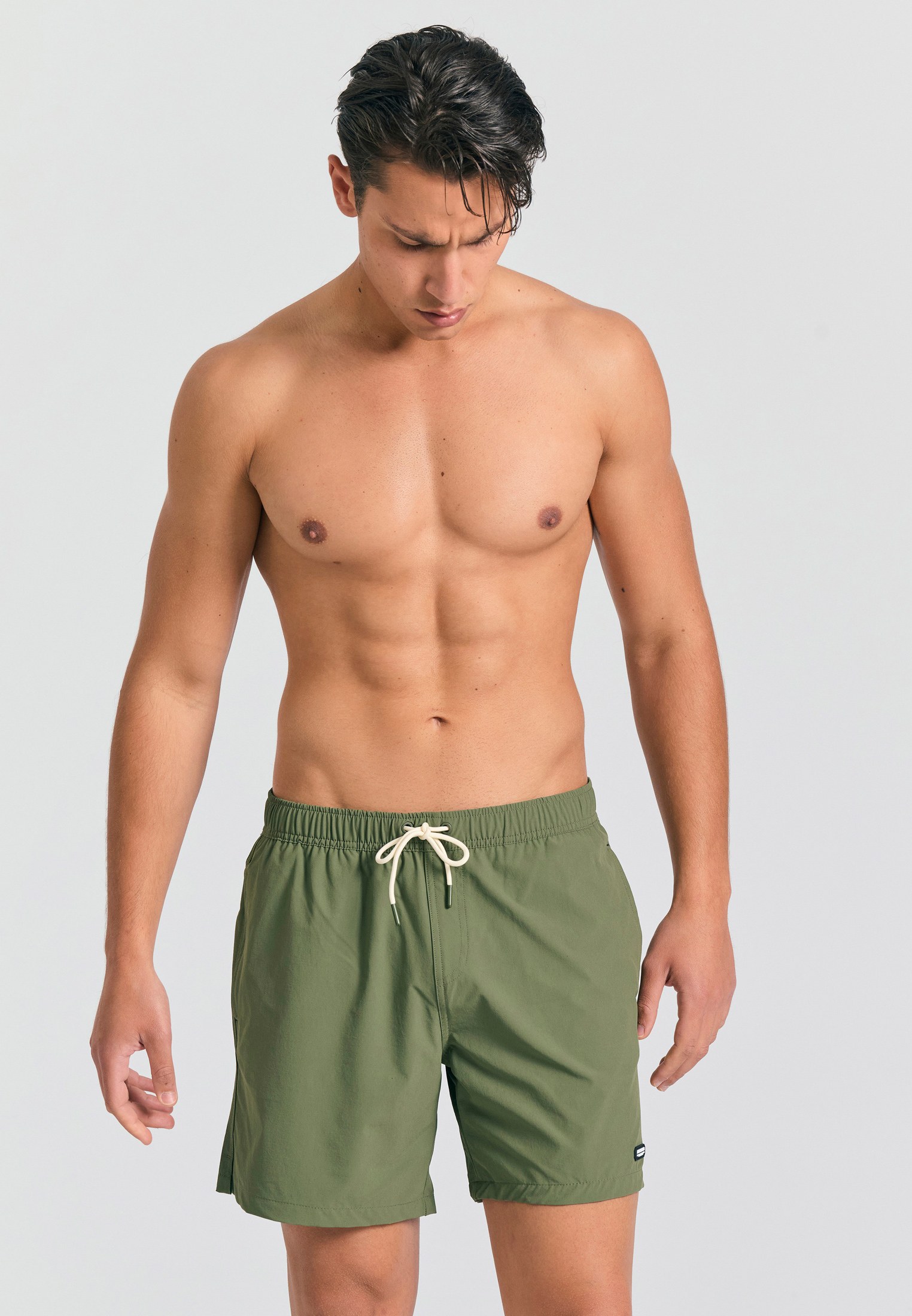 Men's Swim Shorts Funky Buddha Green