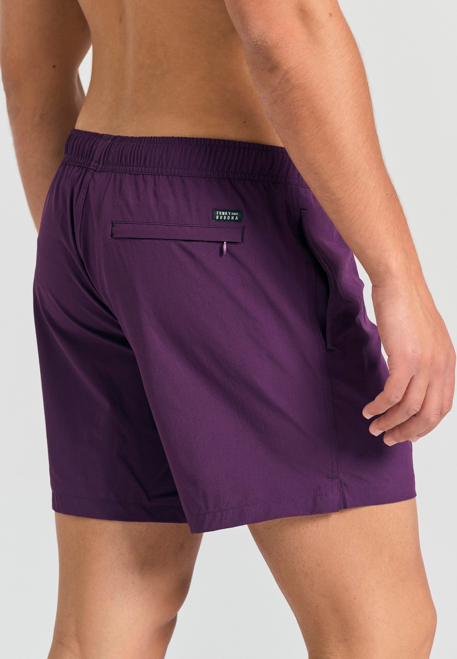 Men's Swim Shorts Funky Buddha Purple