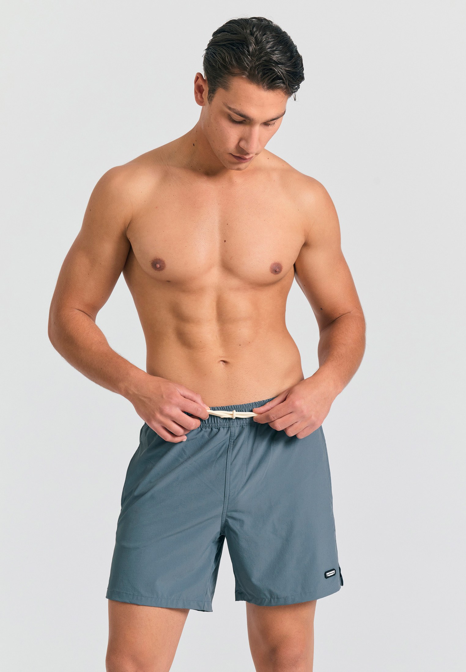 Men's Swim Shorts Funky Buddha Gray