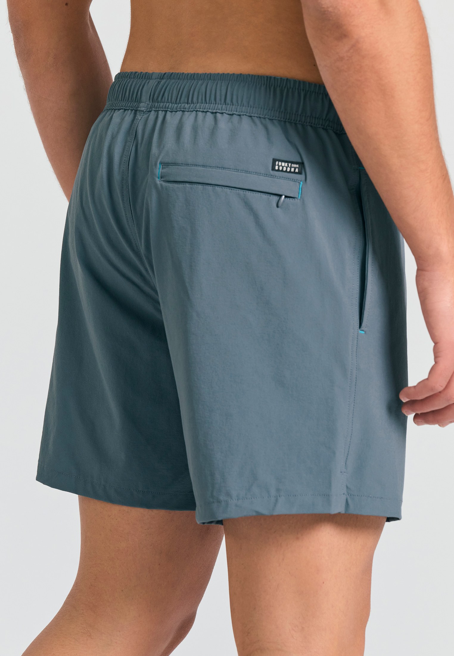 Men's Swim Shorts Funky Buddha Gray