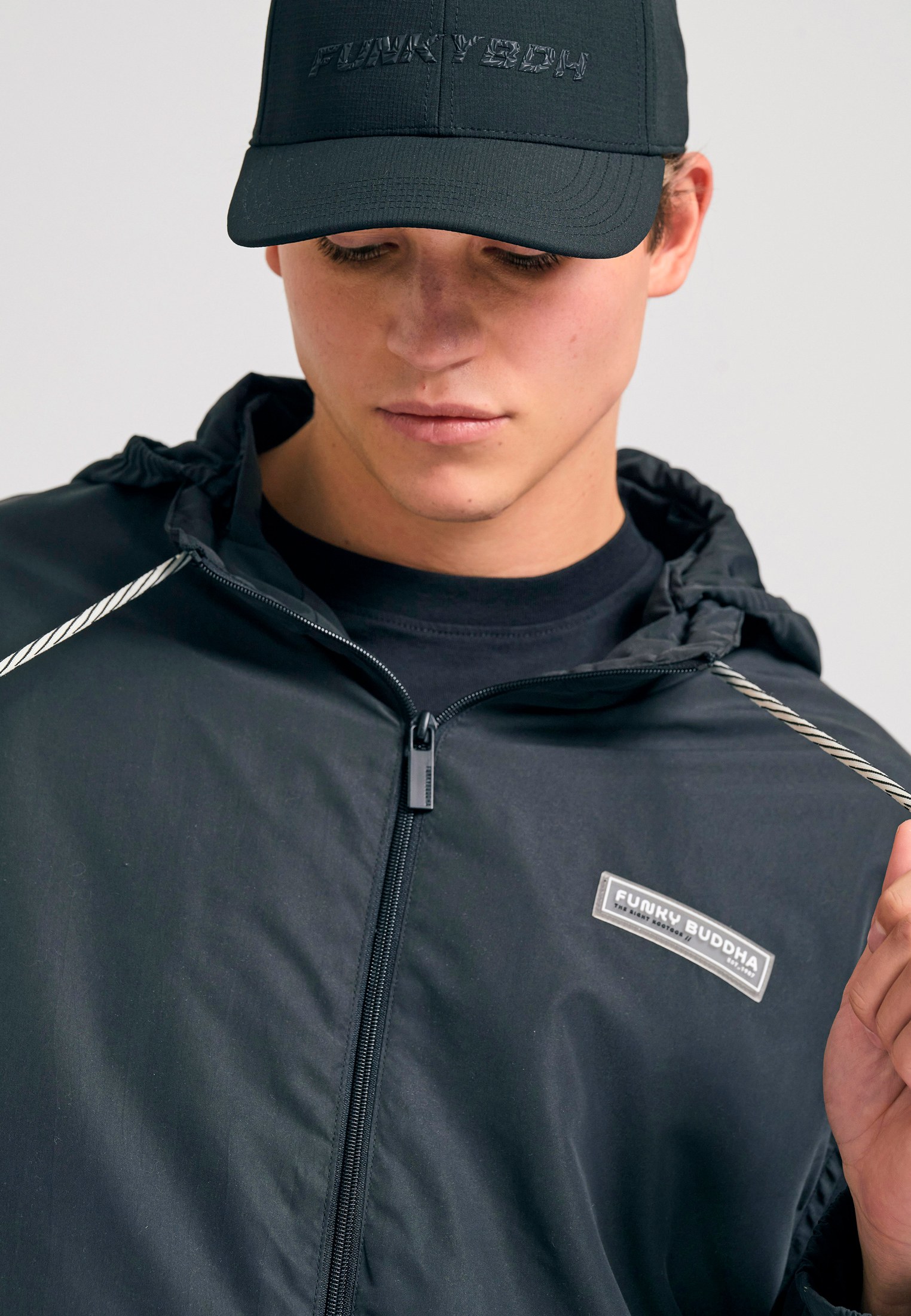 Men's Jackets Funky Buddha Black