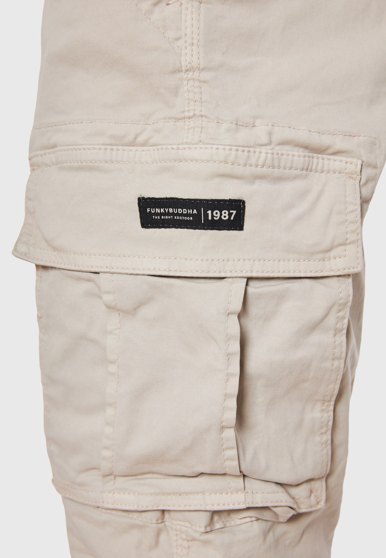 Men's Trousers Funky Buddha Gray