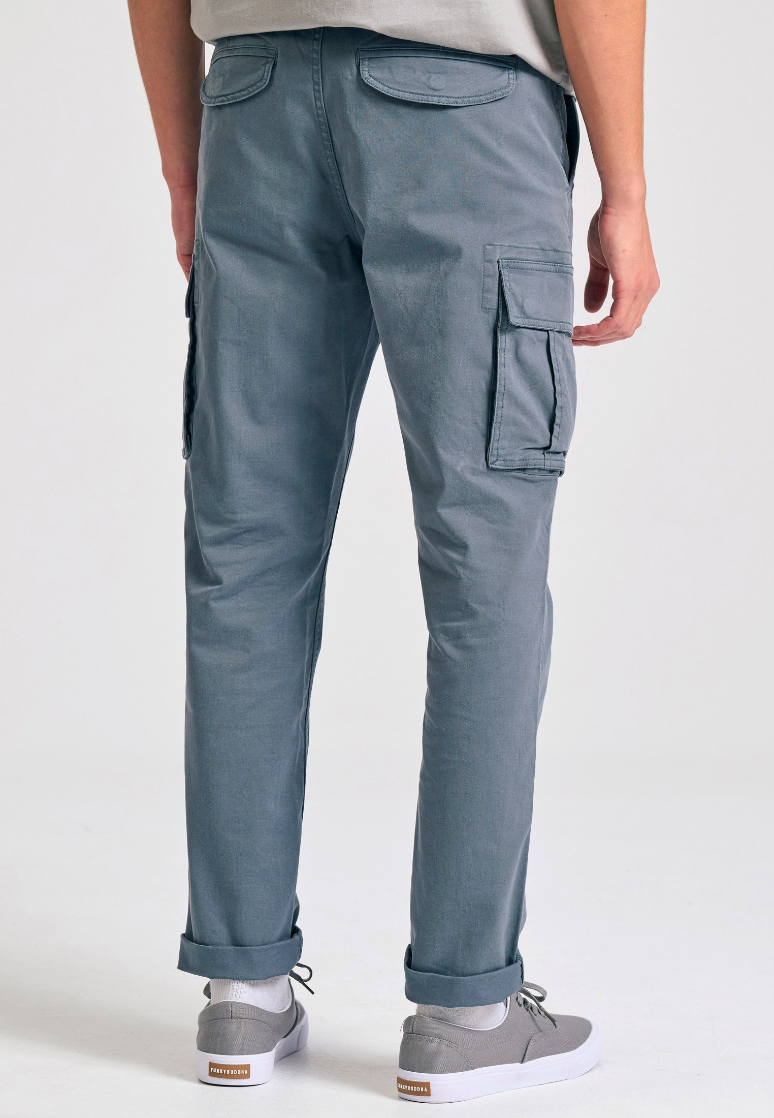 Men's Trousers Funky Buddha Gray