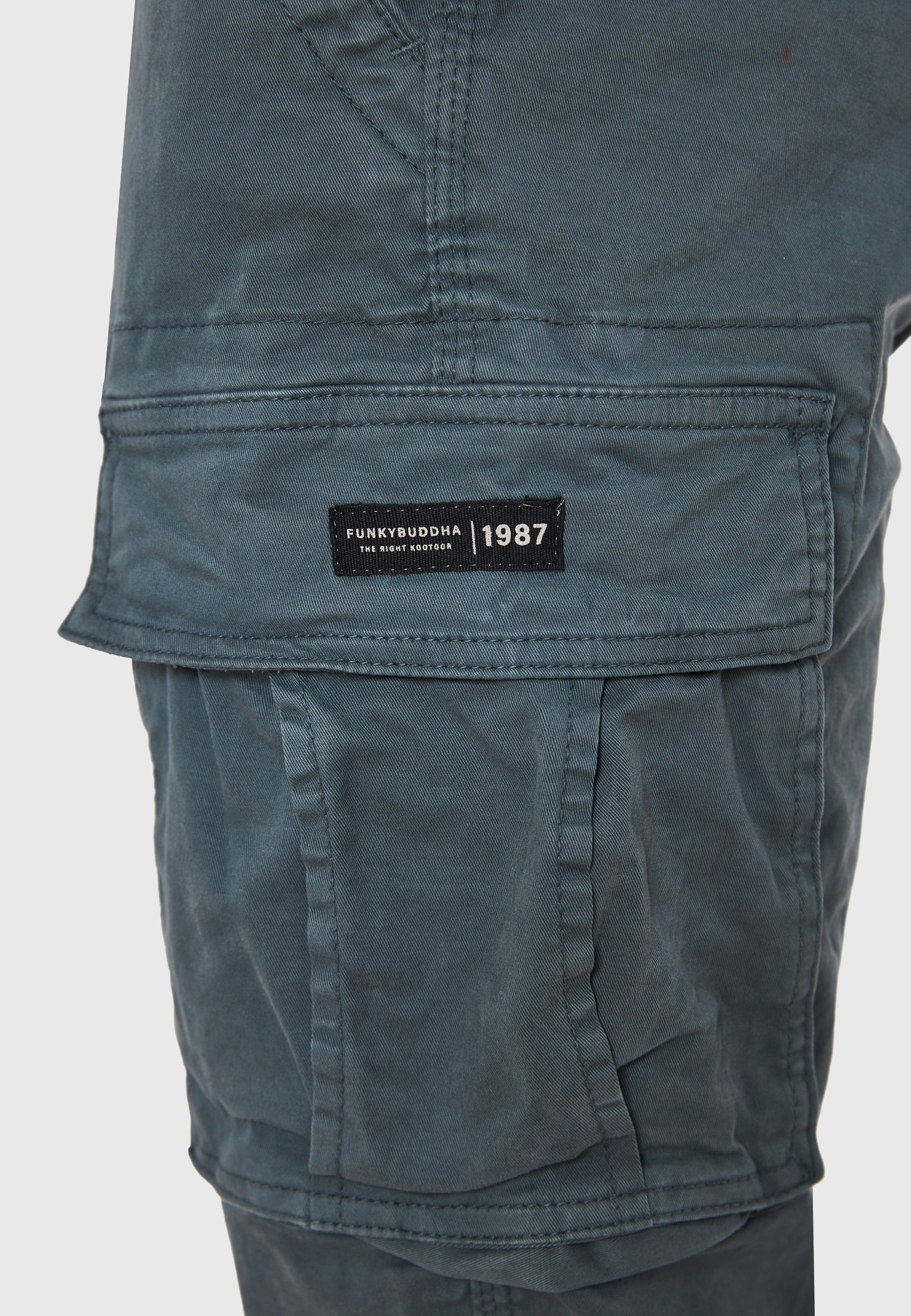 Men's Trousers Funky Buddha Gray