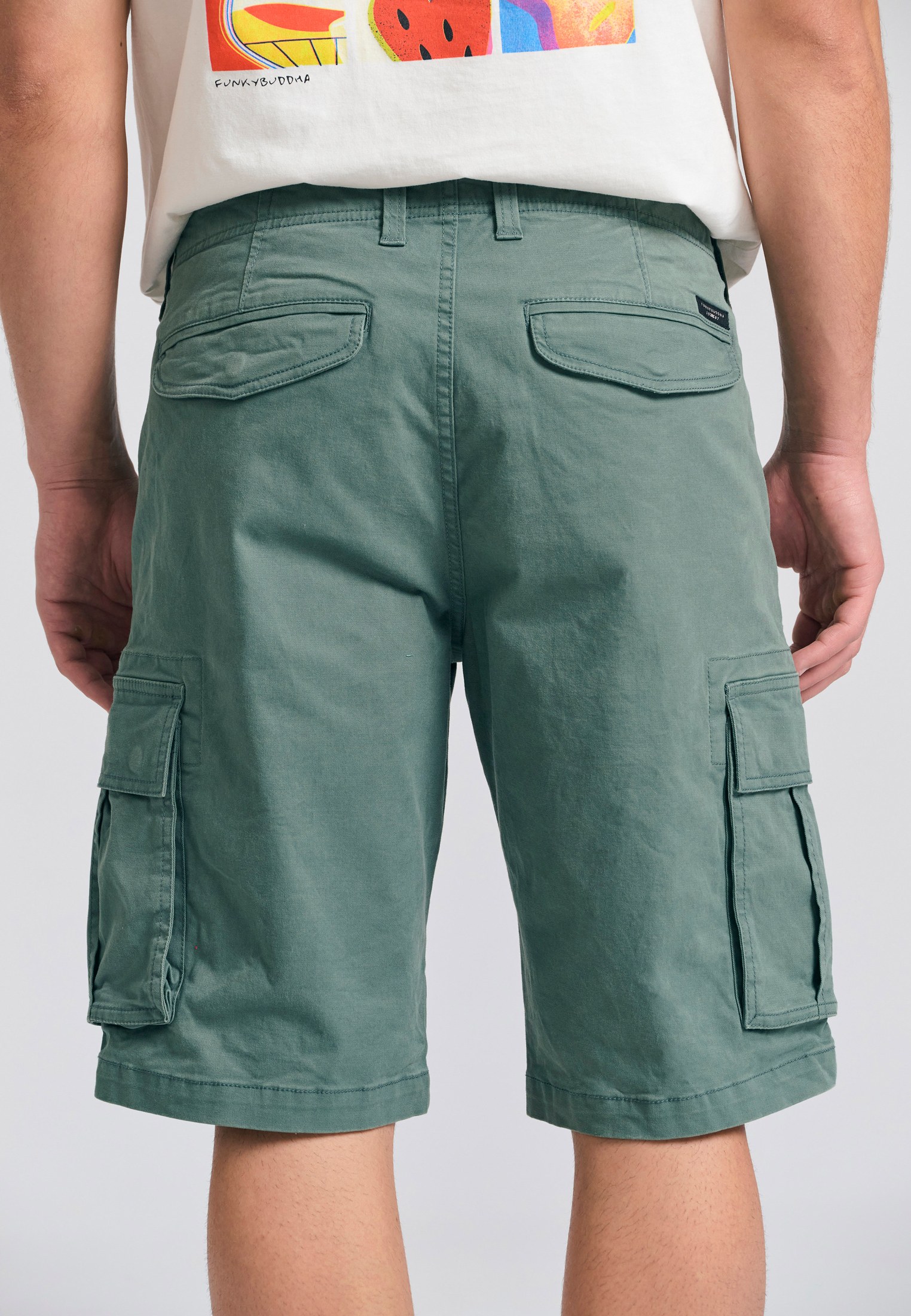Men's Shorts Funky Buddha Green