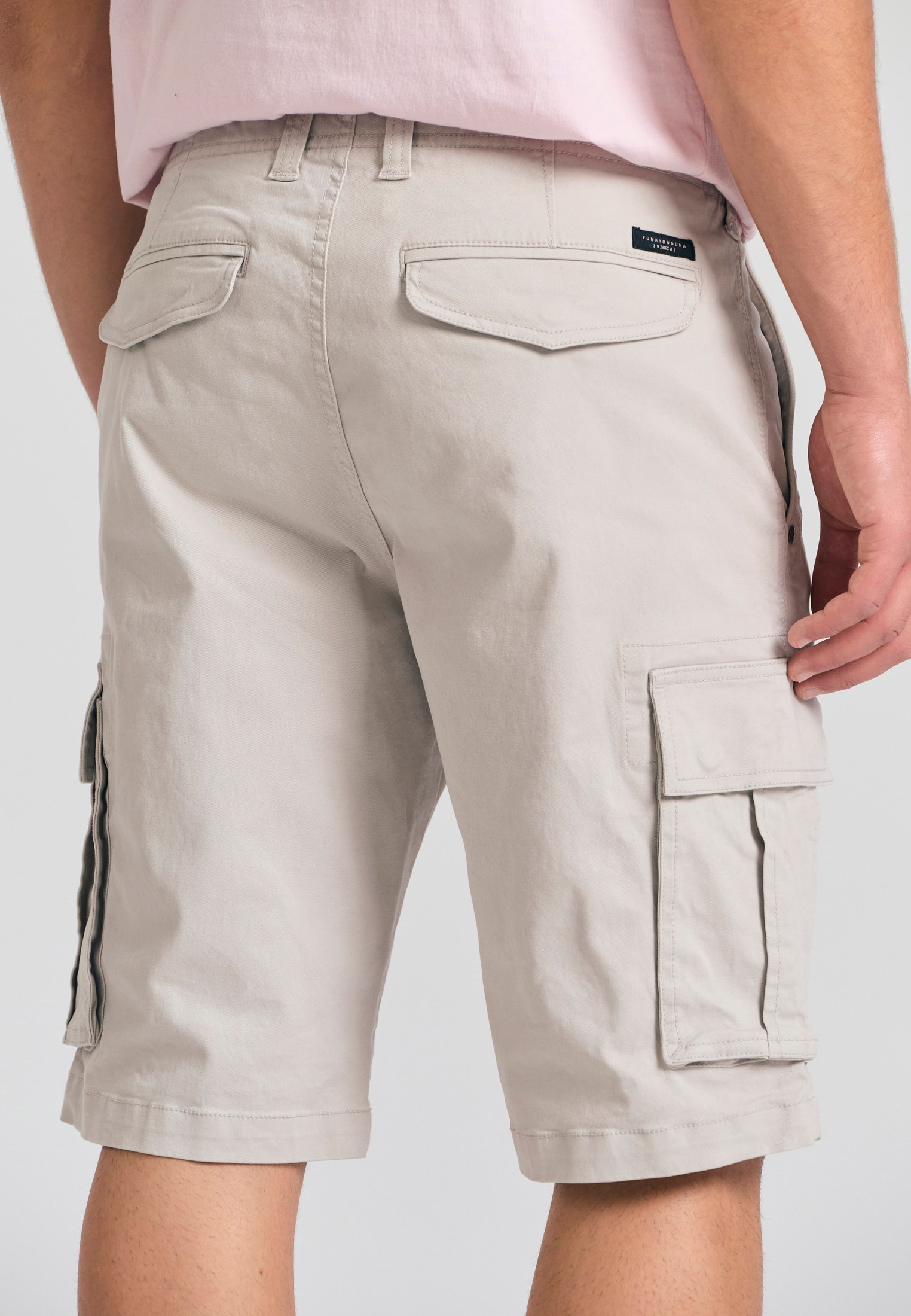 Men's Shorts Funky Buddha Gray