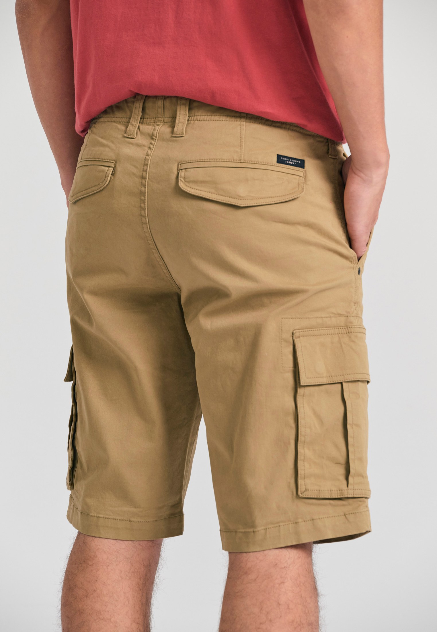 Men's Shorts Funky Buddha Beige