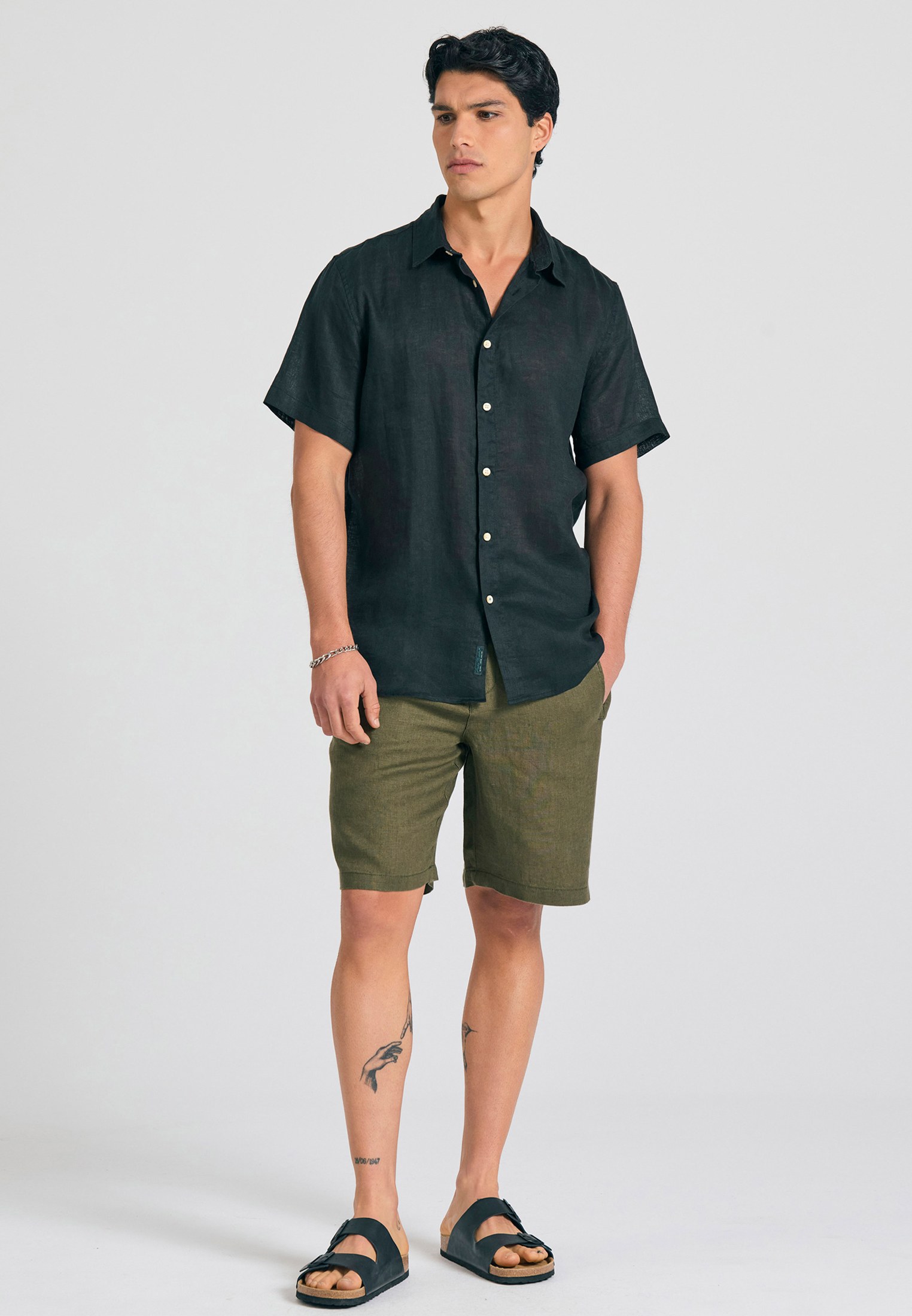 Men's Shirts Funky Buddha Black