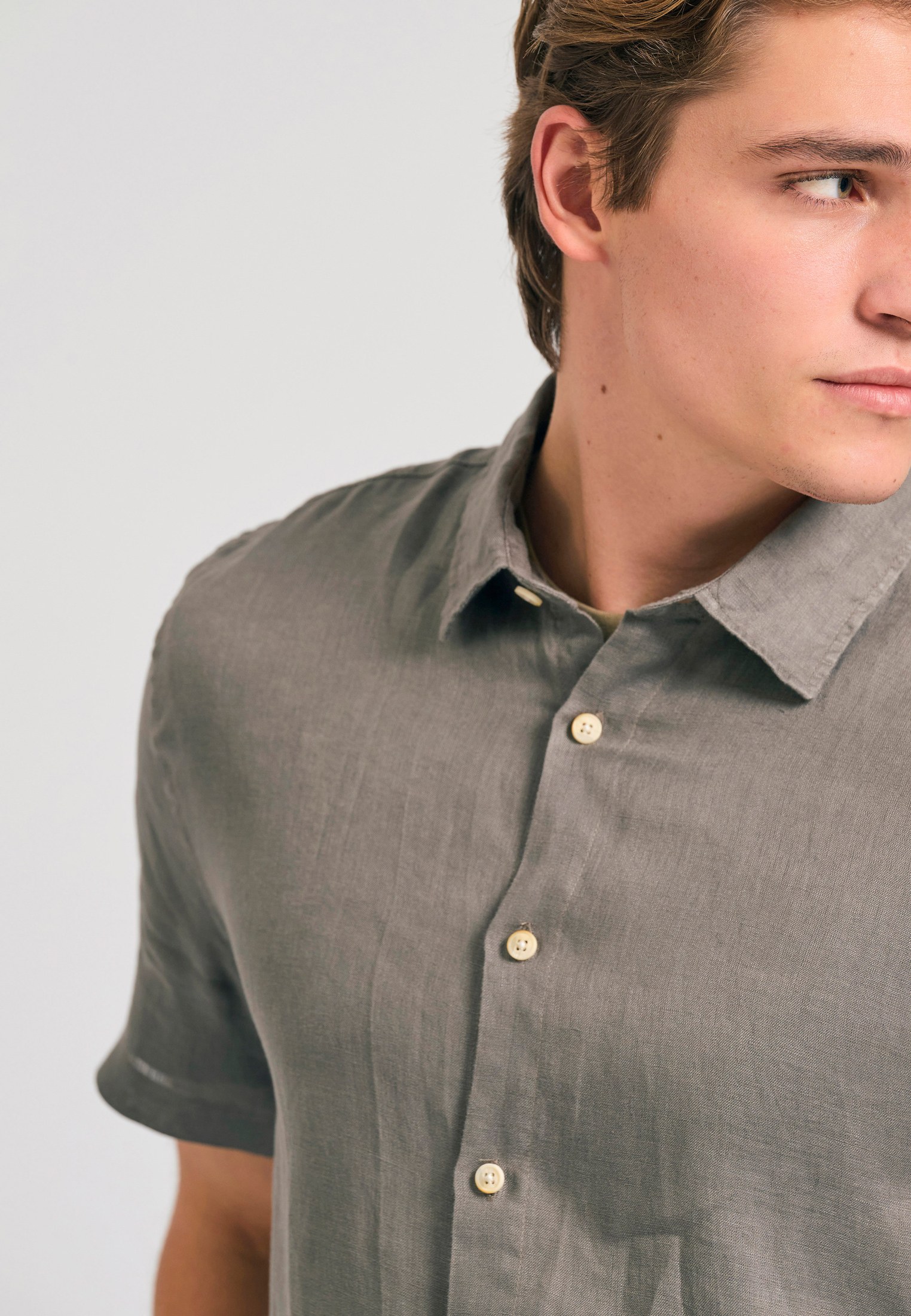 Men's Shirts Funky Buddha Brown