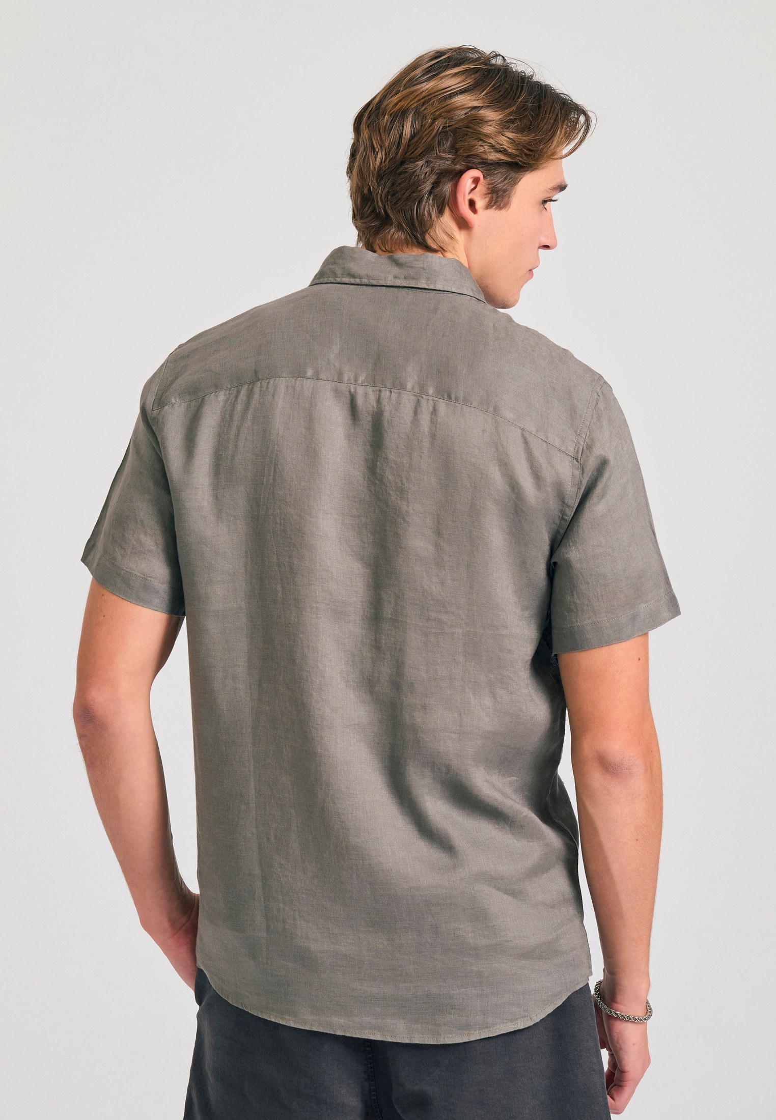 Men's Shirts Funky Buddha Brown