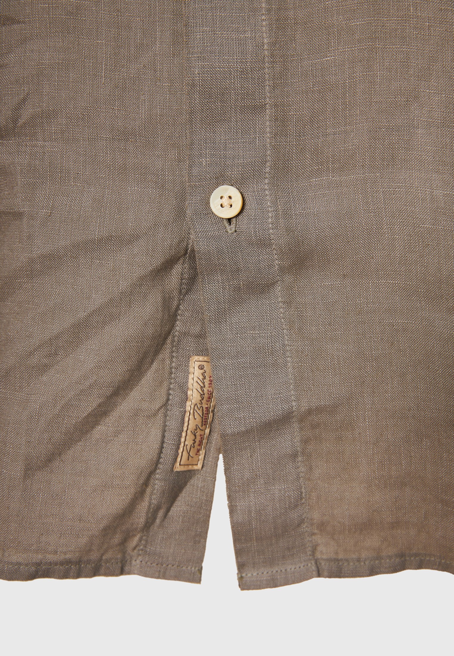 Men's Shirts Funky Buddha Brown