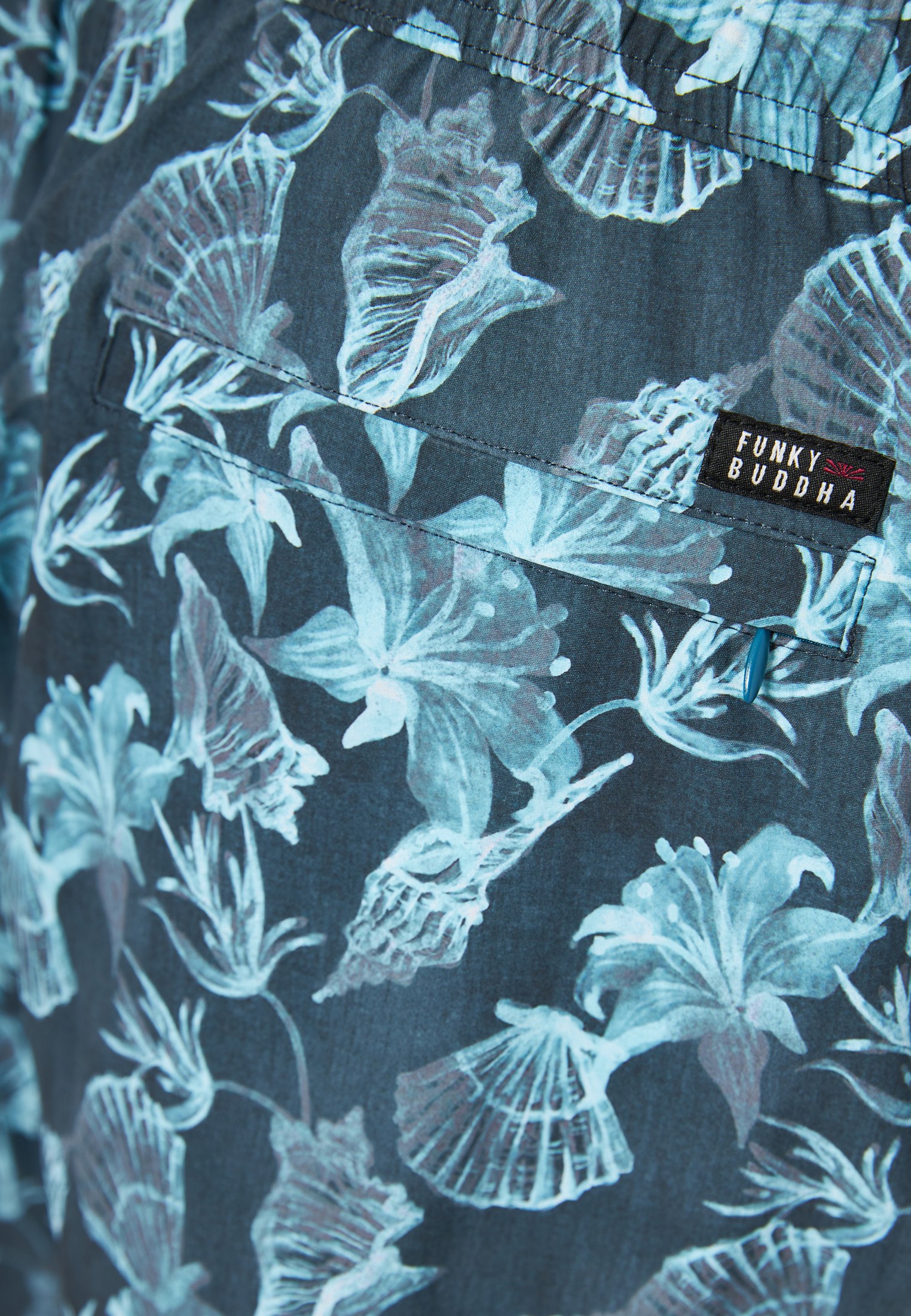 Ανδρικό μαγιό με floral τύπωμα