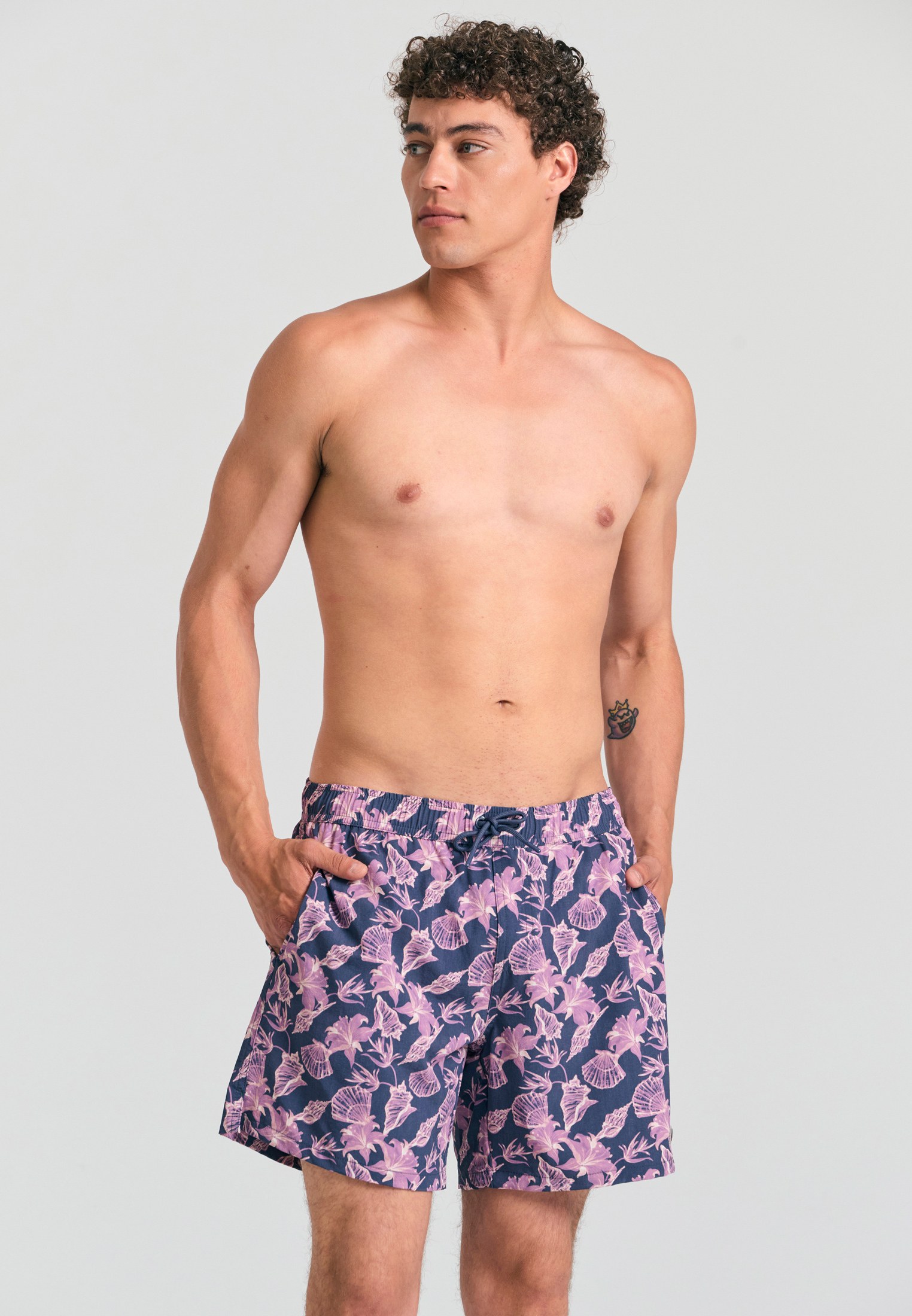 Men's Swim Shorts Funky Buddha Blue