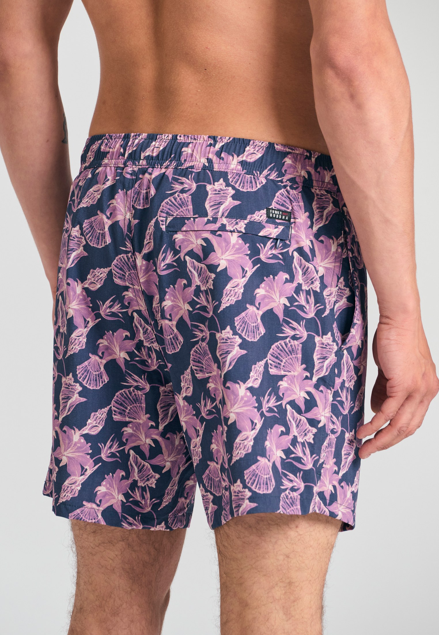Men's Swim Shorts Funky Buddha Blue