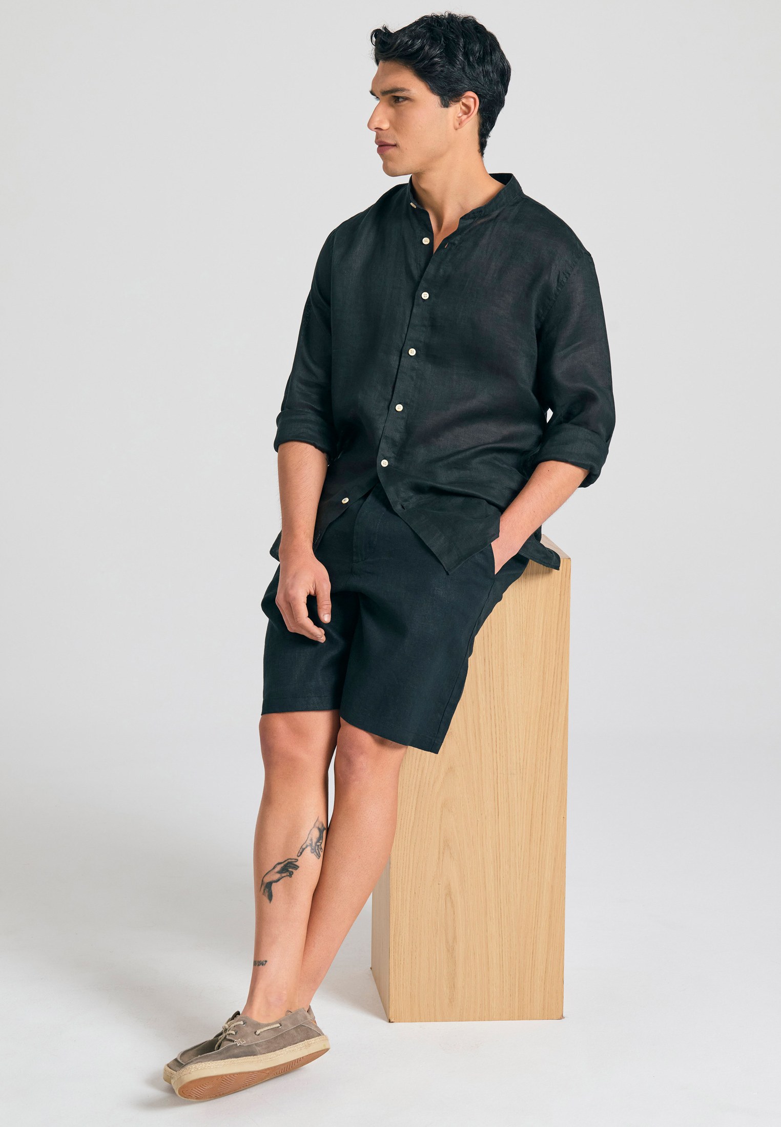 Men's Trousers Funky Buddha Black