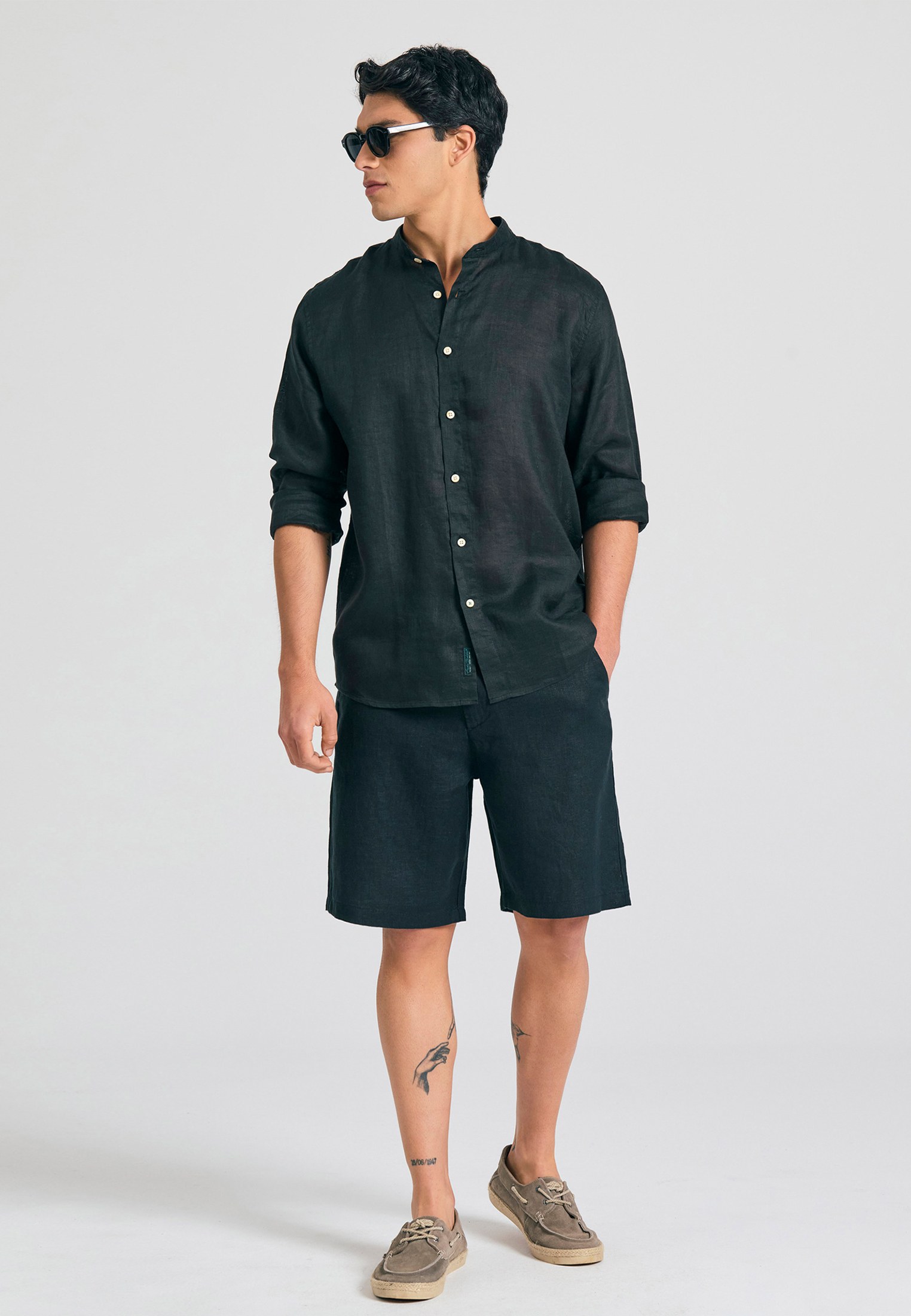 Men's Trousers Funky Buddha Black