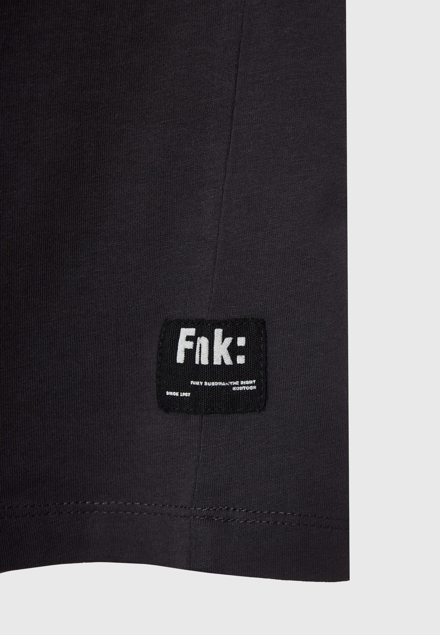 Oversized t-shirt με δίπλωμα στο μανίκι